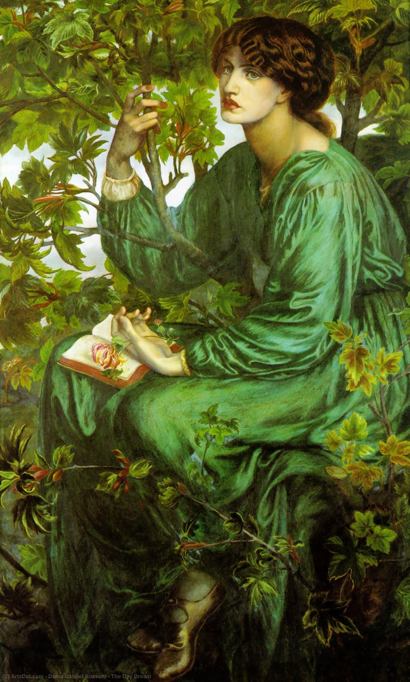 Bestellen Kunstreproduktionen Der Tag Traum, 1880 von Dante Gabriel Rossetti | ArtsDot.com