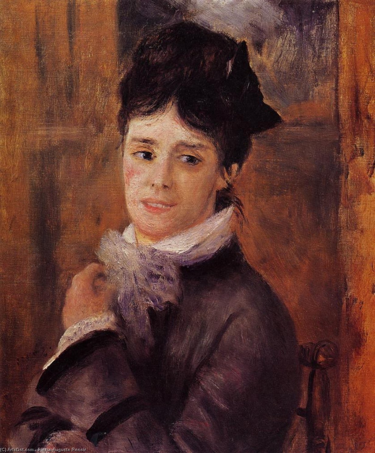 Pedir Reproducciones De Arte Madame Claude Monet, 1872 de Pierre-Auguste Renoir (1841-1919, France) | ArtsDot.com