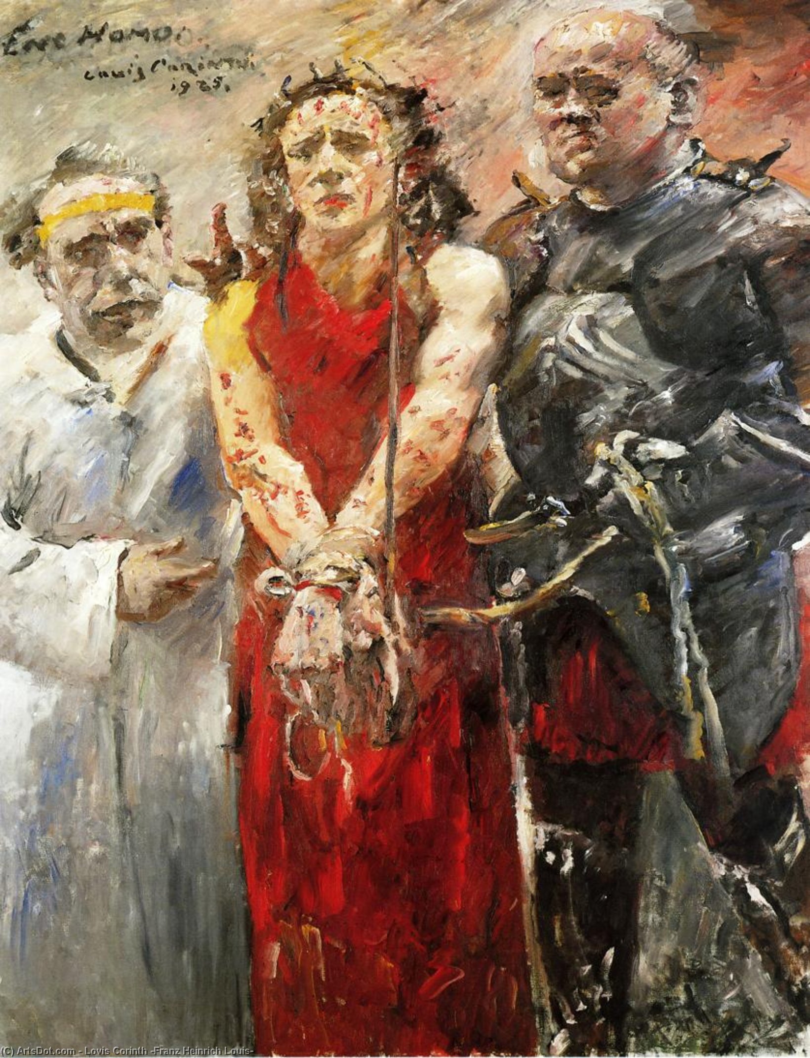 Comprar Reproducciones De Arte Del Museo Ecce Homo, 1925 de Lovis Corinth (Franz Heinrich Louis) (1858-1925, Netherlands) | ArtsDot.com