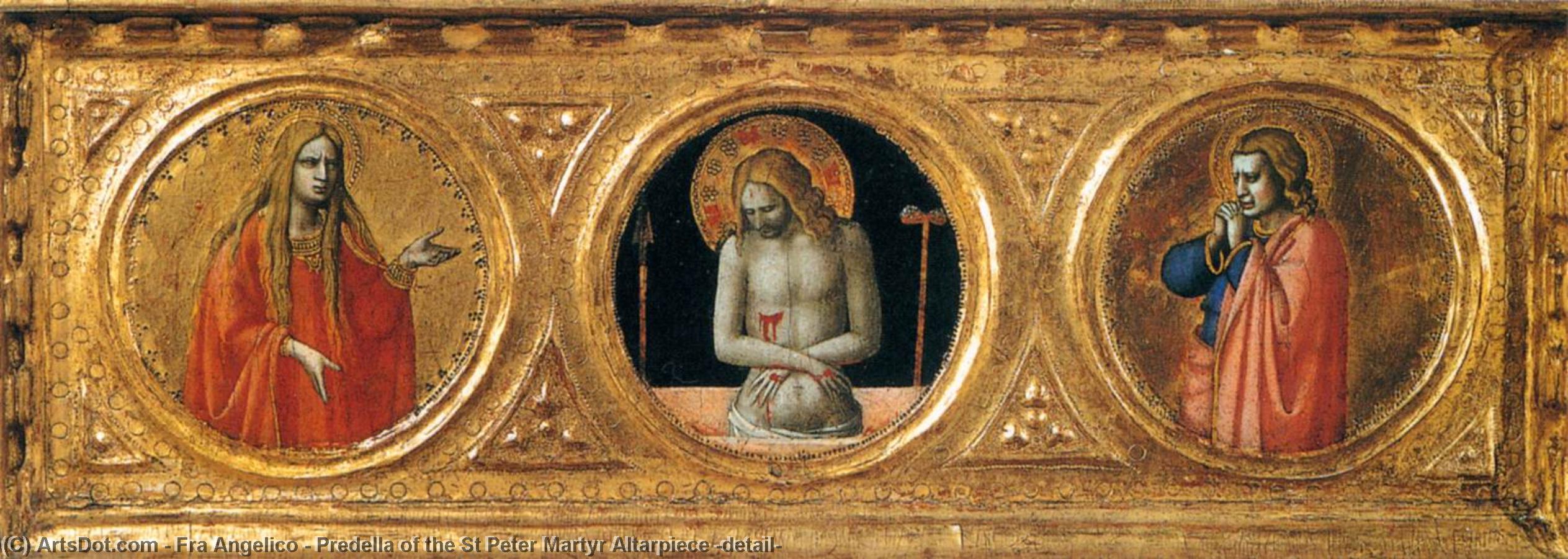 顺序 藝術再現 Predella of the St Peter Martyr Altargui (detail), 1427 通过 Fra Angelico (1395-1455, Italy) | ArtsDot.com