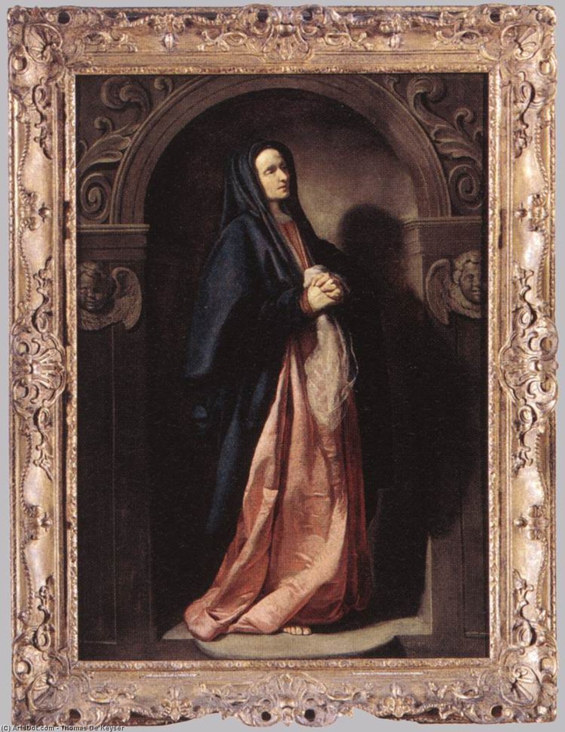 Order Oil Painting Replica Virgin Mary, 1630 by Thomas De Keyser (1596-1667, Netherlands) | ArtsDot.com