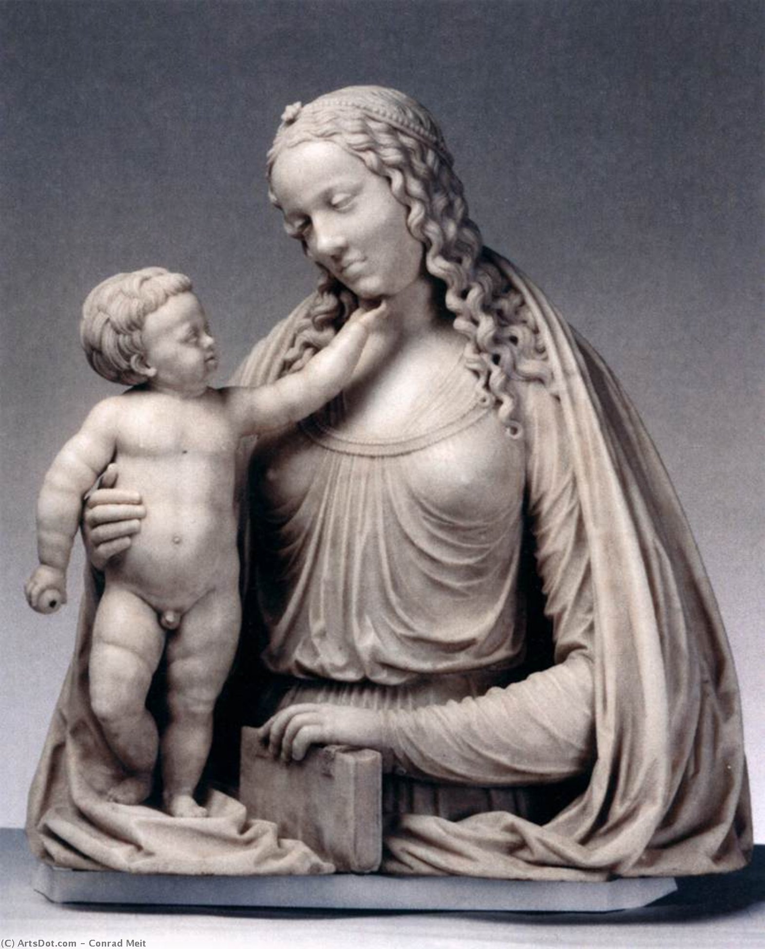 Order Oil Painting Replica Virgin and Child, 1531 by Conrad Meit (1485-1551, Germany) | ArtsDot.com