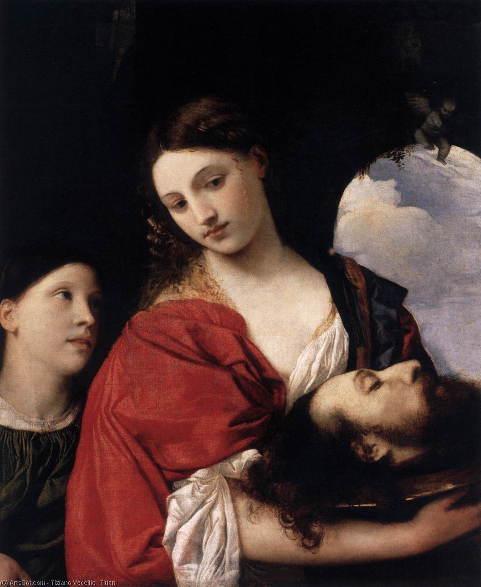 Order Oil Painting Replica Judith, 1515 by Tiziano Vecellio (Titian) (1490-1576, Italy) | ArtsDot.com