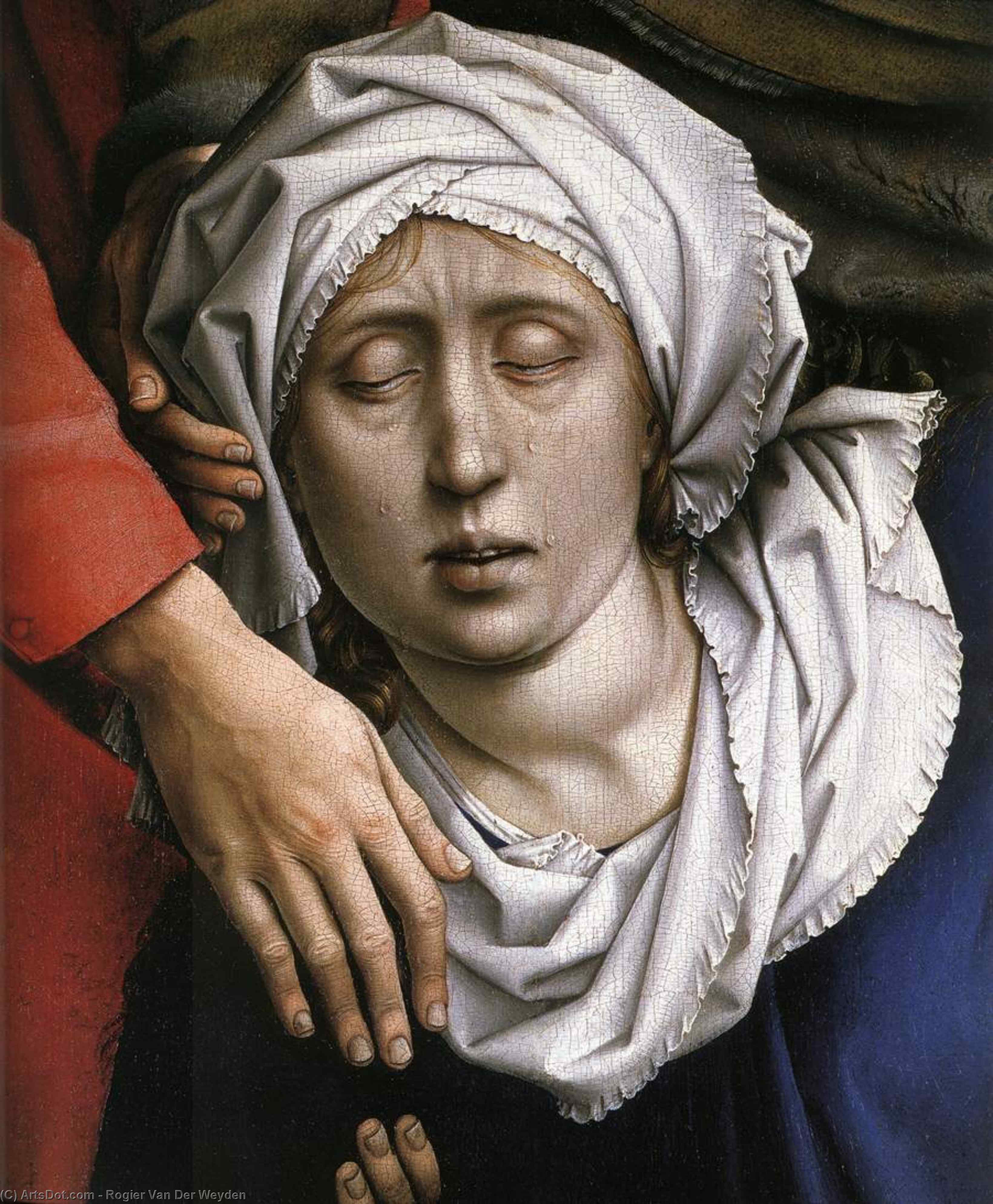 Erwerben Gemälde Reproduktionen Bestimmung (Detail), 1435 von Rogier Van Der Weyden (1400-1464, Belgium) | ArtsDot.com