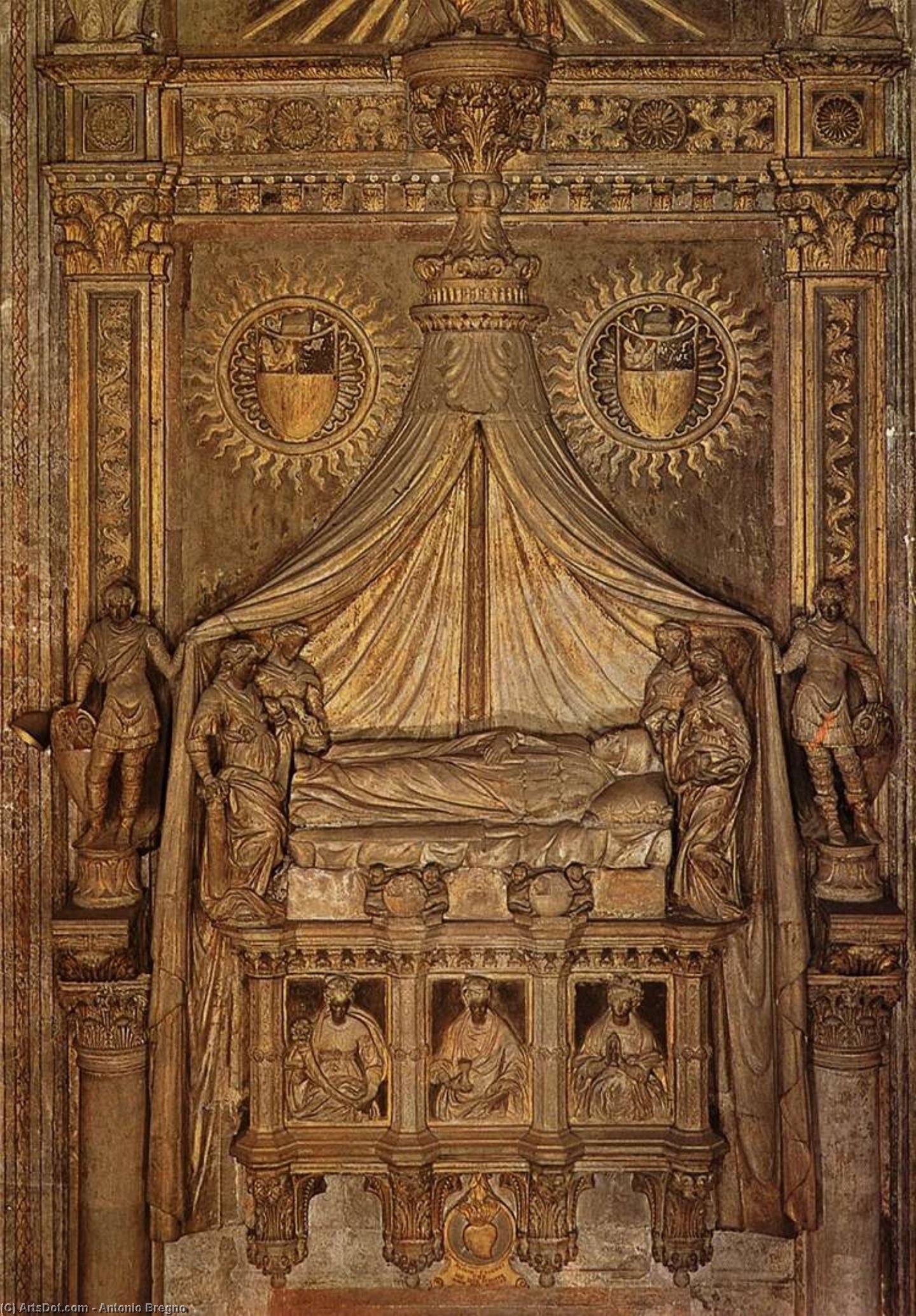 Acheter Reproductions D'art De Musée Monument de Francesco Foscari de Antonio Bregno (1400-1458, Italy) | ArtsDot.com