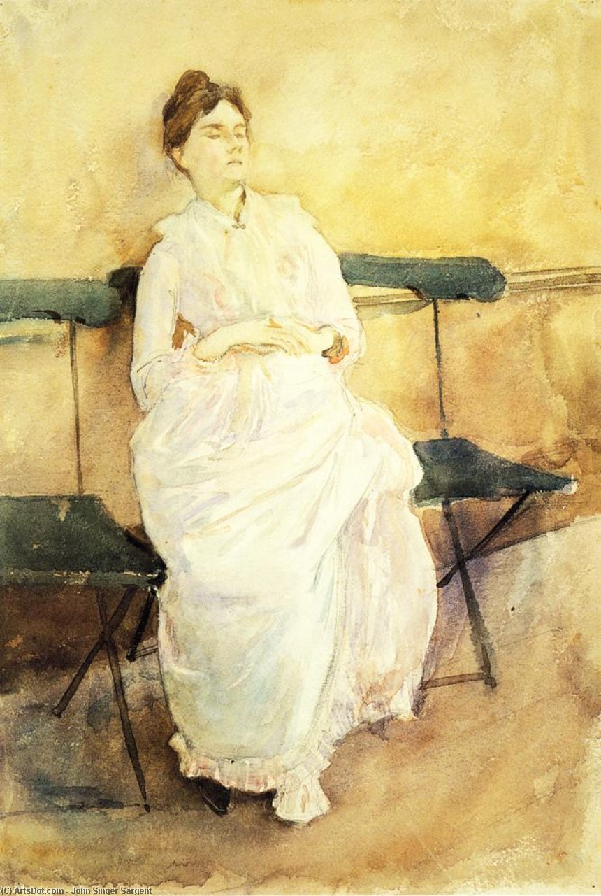Order Artwork Replica Violet Sargent, 1887 by John Singer Sargent (1856-1925, Italy) | ArtsDot.com