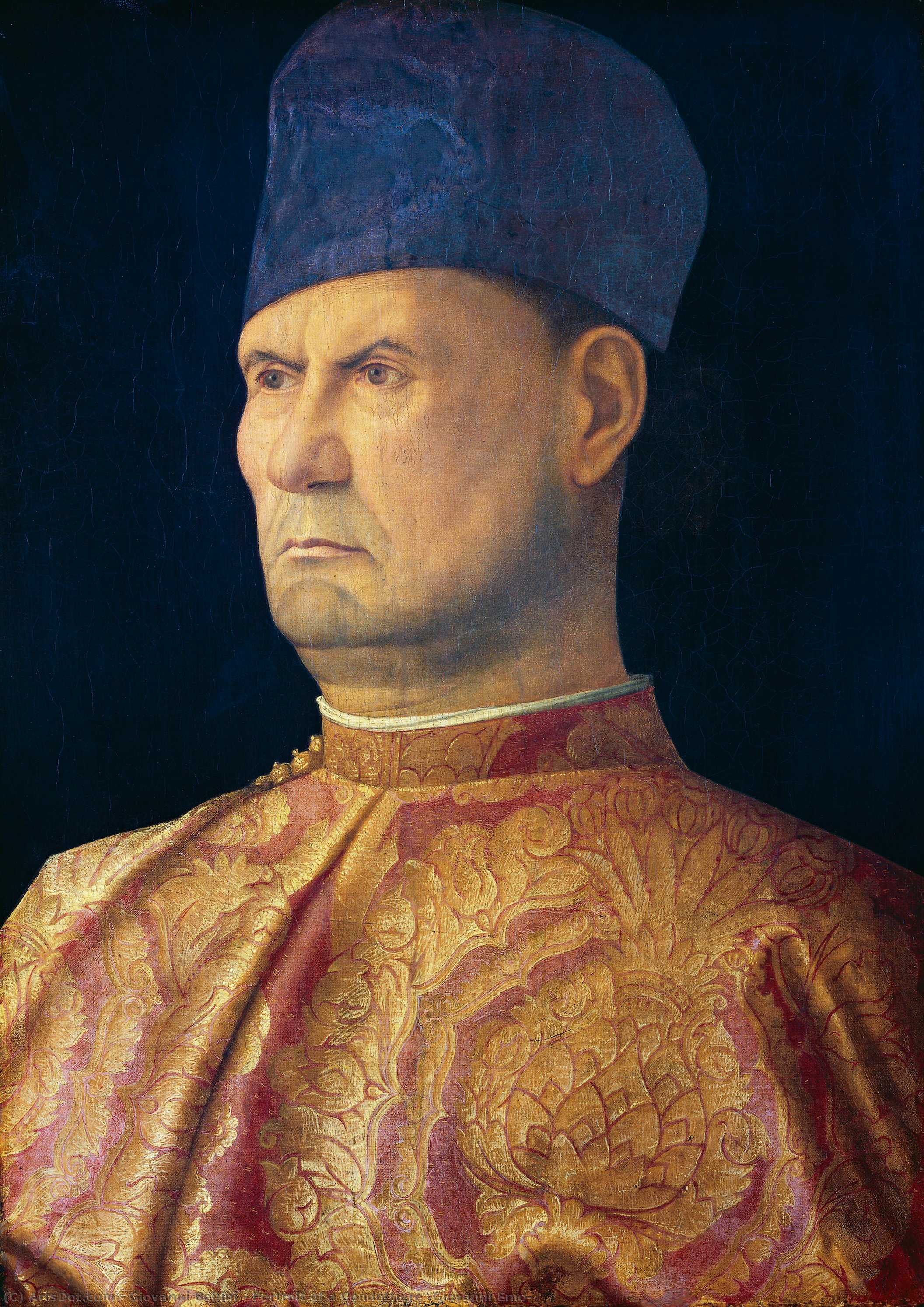 Order Artwork Replica Portrait of a Condottiere (Giovanni Emo), 1475 by Giovanni Bellini (1433-1516, Italy) | ArtsDot.com