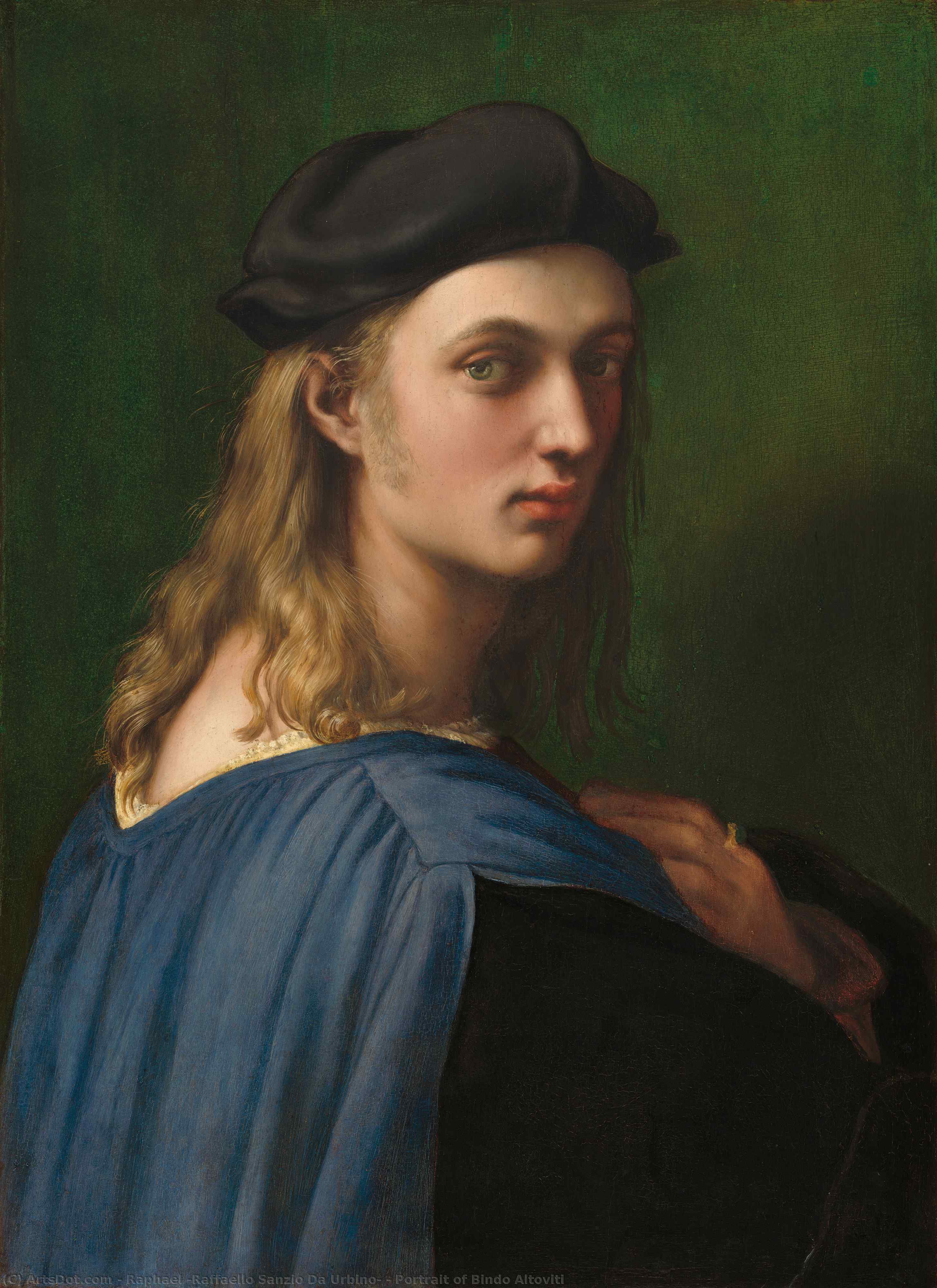 顺序 畫複製 宾多·阿尔托维蒂的肖像, 1515 通过 Raphael (Raffaello Sanzio Da Urbino) (1483-1520, Italy) | ArtsDot.com