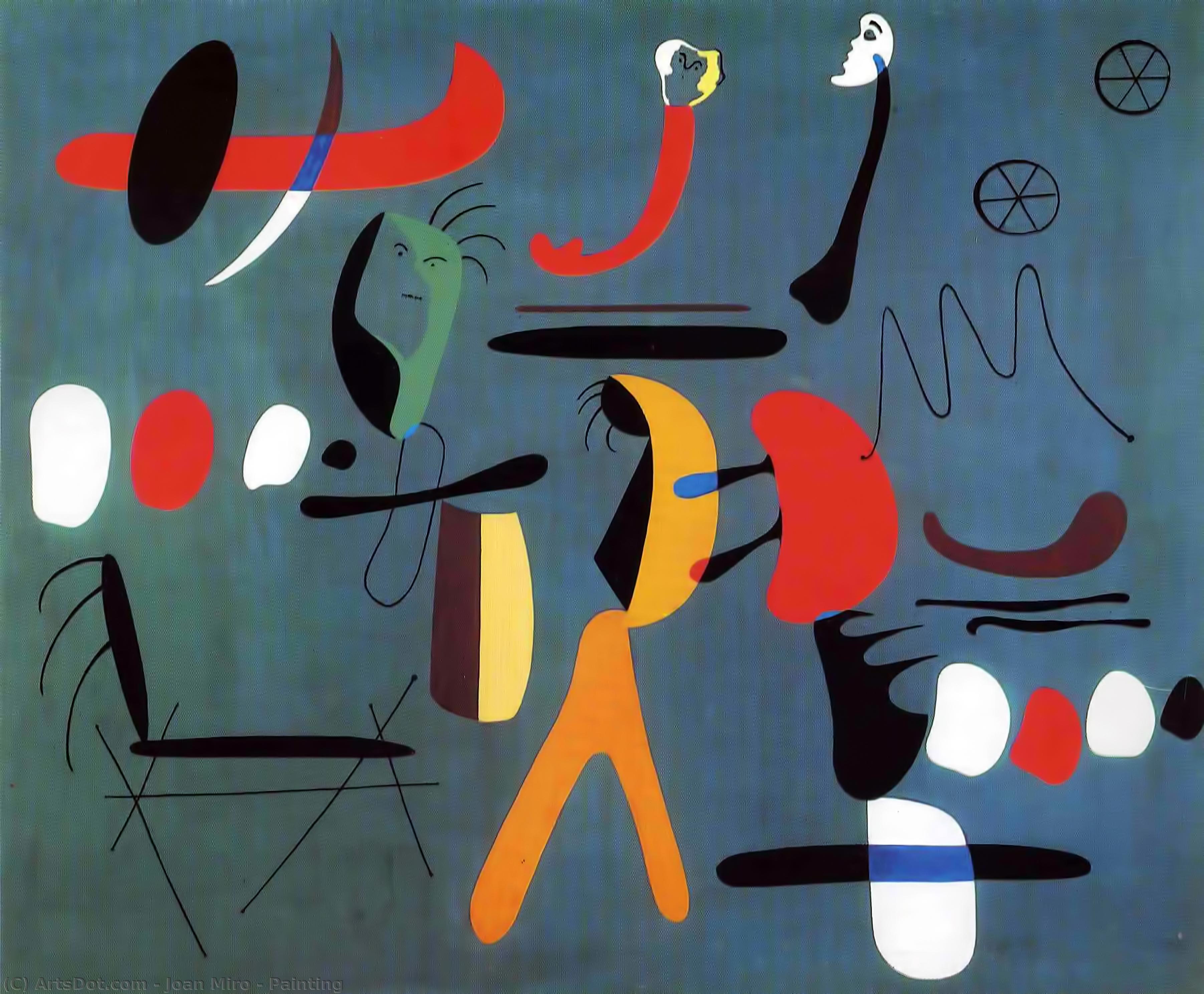 Order Art Reproductions Painting, 1933 by Joan Miró (Inspired By) (1893-1983, Spain) | ArtsDot.com