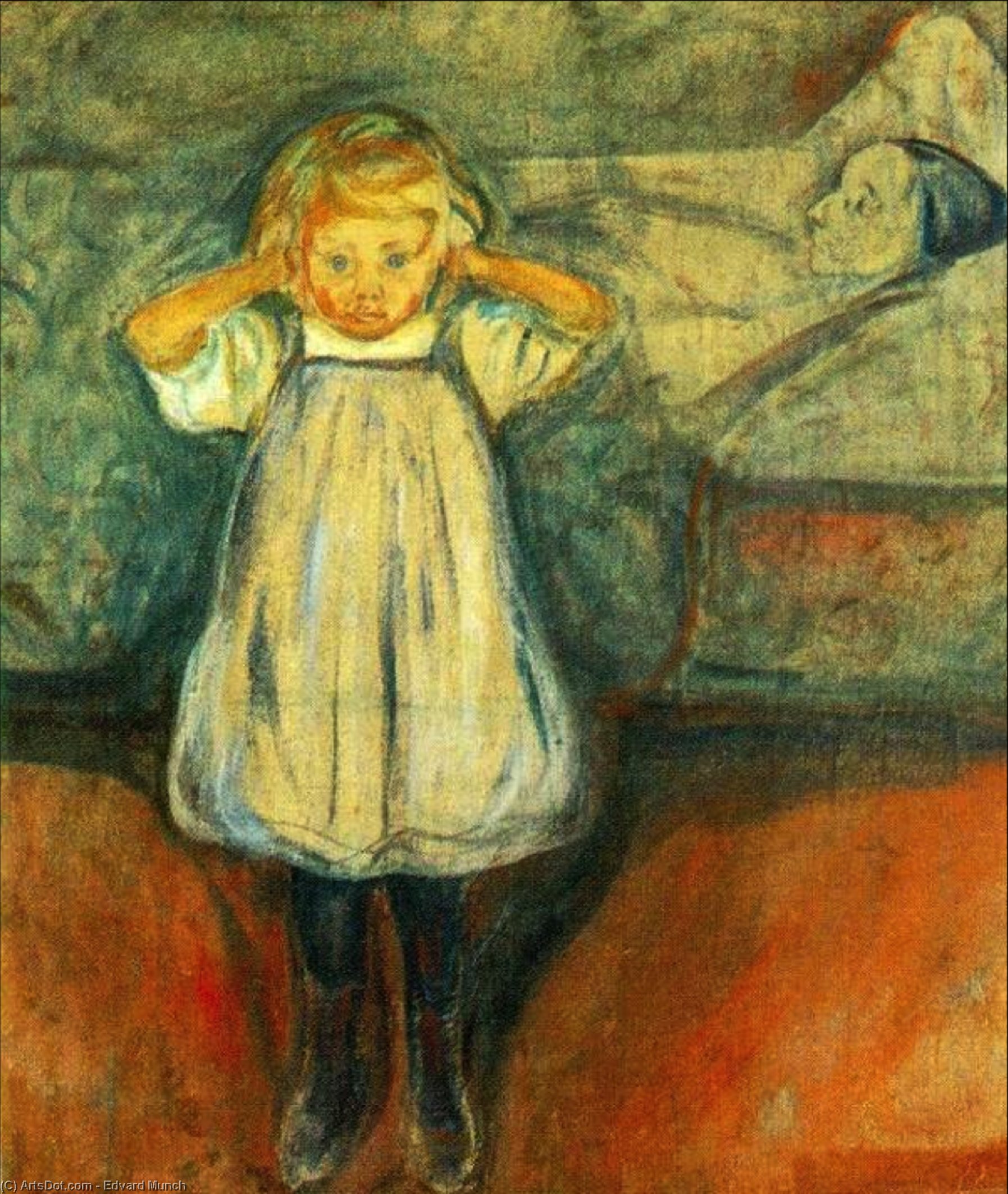 Order Oil Painting Replica The Dead Mother, 1900 by Edvard Munch (1863-1944, Sweden) | ArtsDot.com