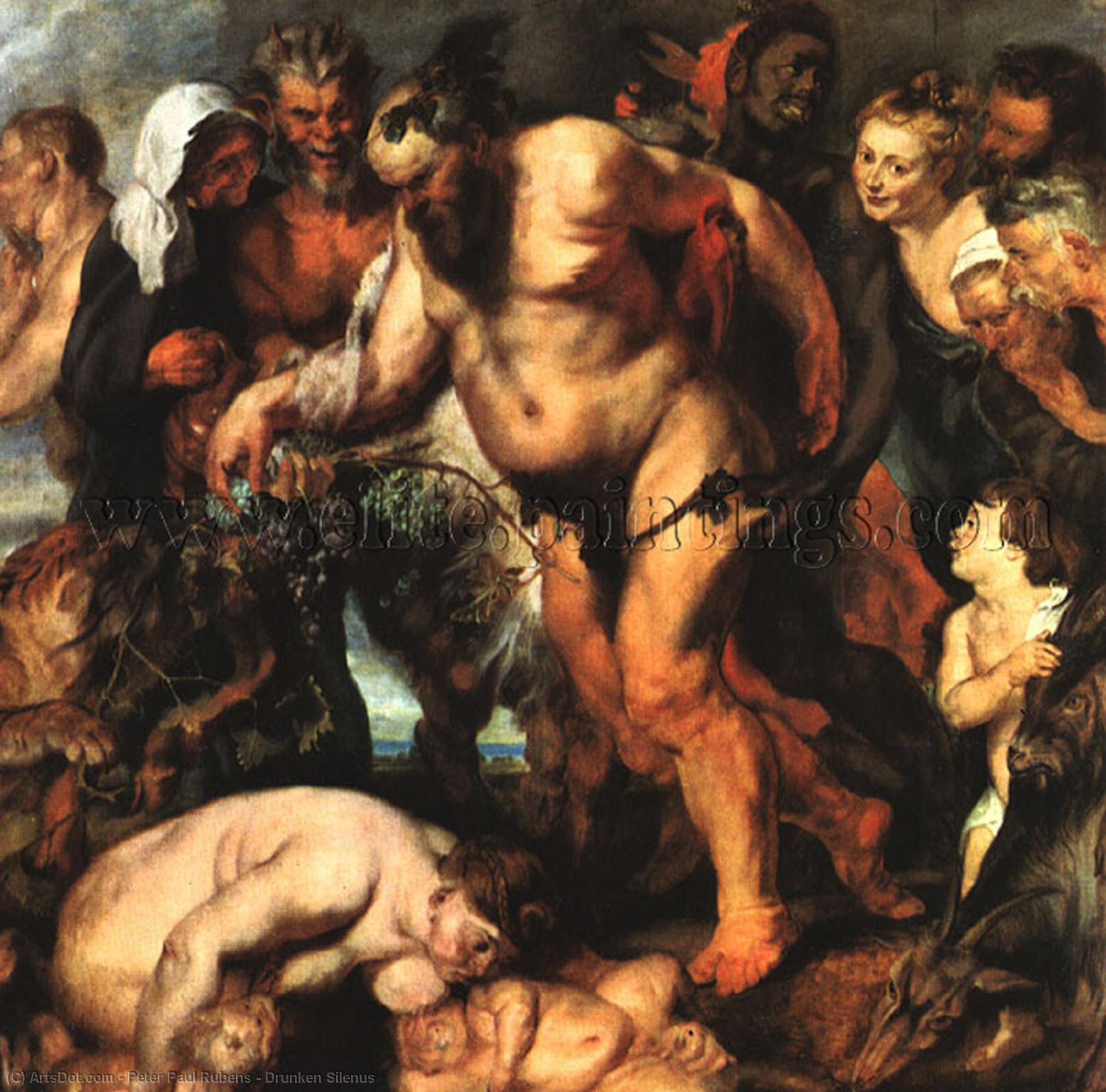 Order Artwork Replica Drunken Silenus, 1618 by Peter Paul Rubens (1577-1640, Germany) | ArtsDot.com
