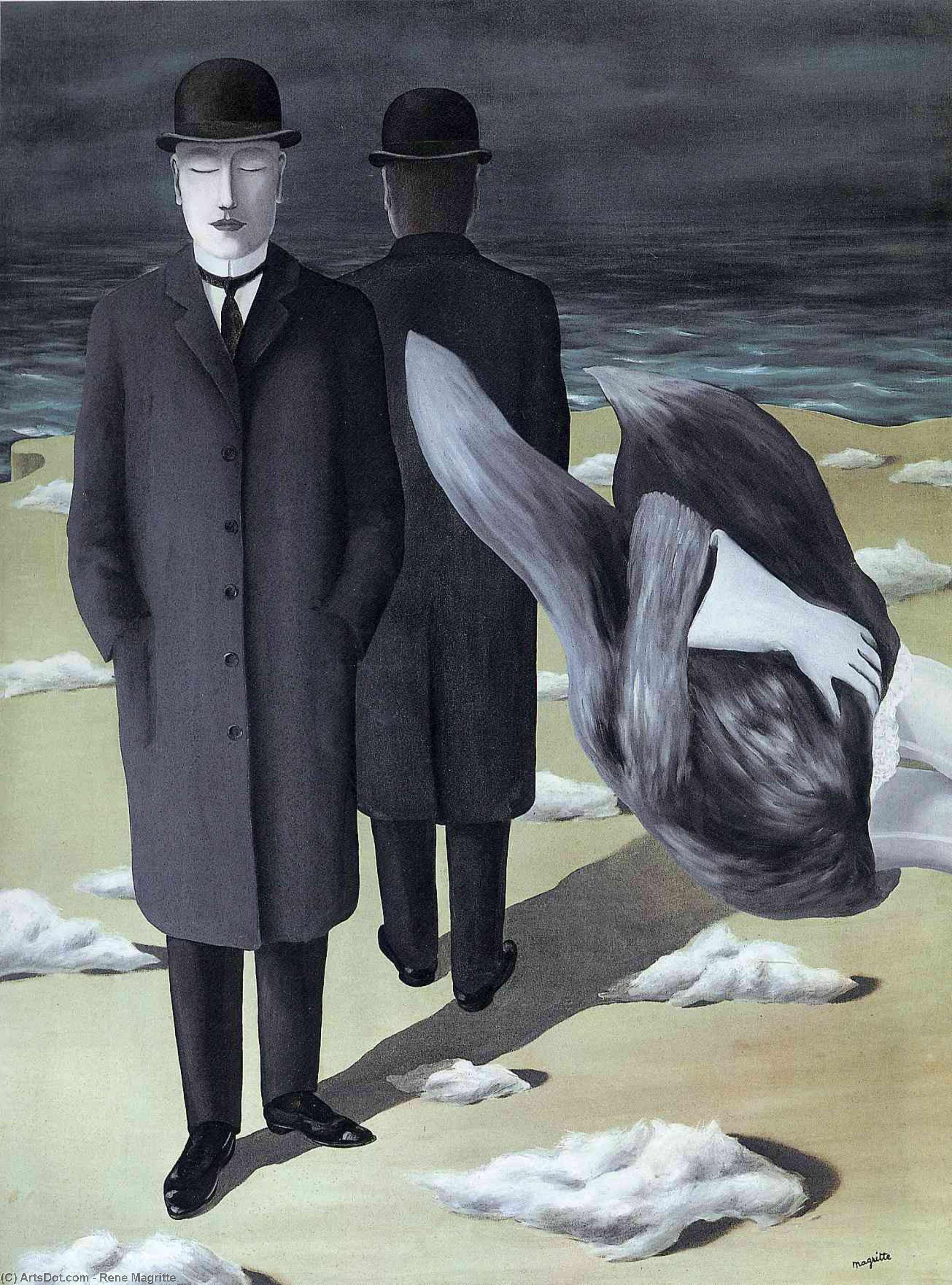 Buy Museum Art Reproductions The meaning of night, 1927 by Rene Magritte (Inspired By) (1898-1967, Belgium) | ArtsDot.com
