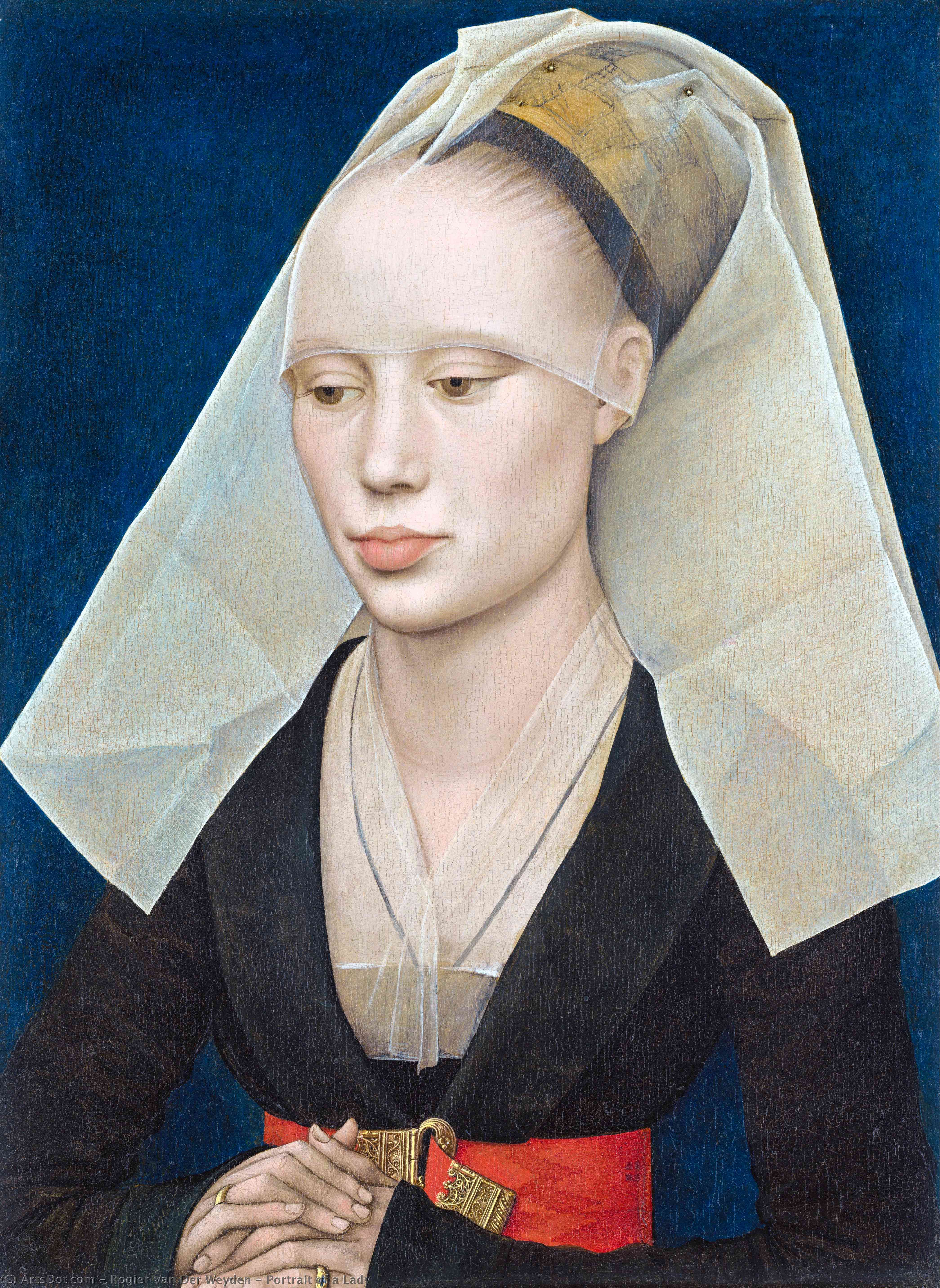 Order Oil Painting Replica Portrait of a Lady, 1455 by Rogier Van Der Weyden (1400-1464, Belgium) | ArtsDot.com