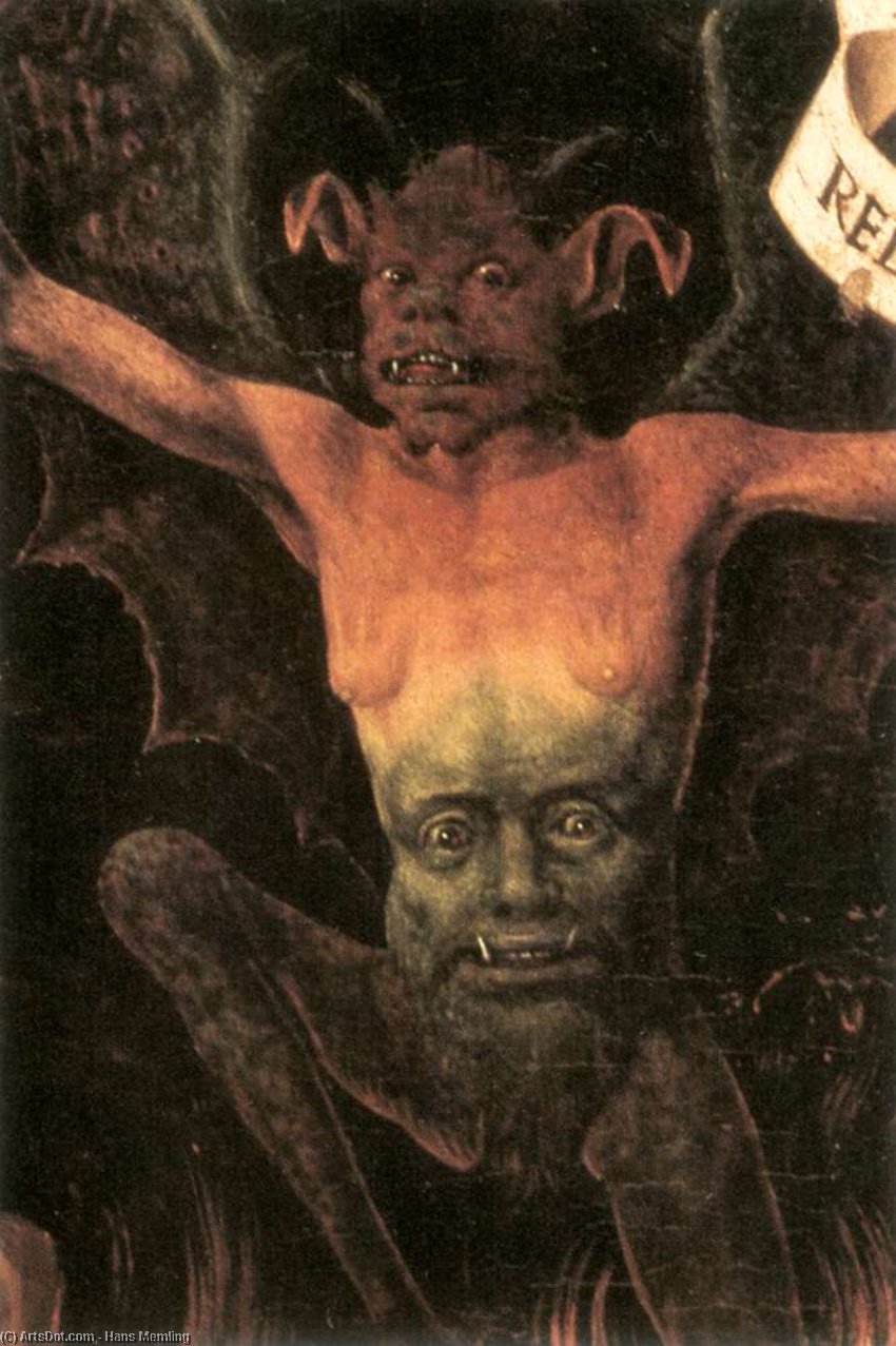 顺序 藝術再現 Triptych of Earthly Vanity and Divine Savation (detail), 1485 通过 Hans Memling (1430-1494, Germany) | ArtsDot.com