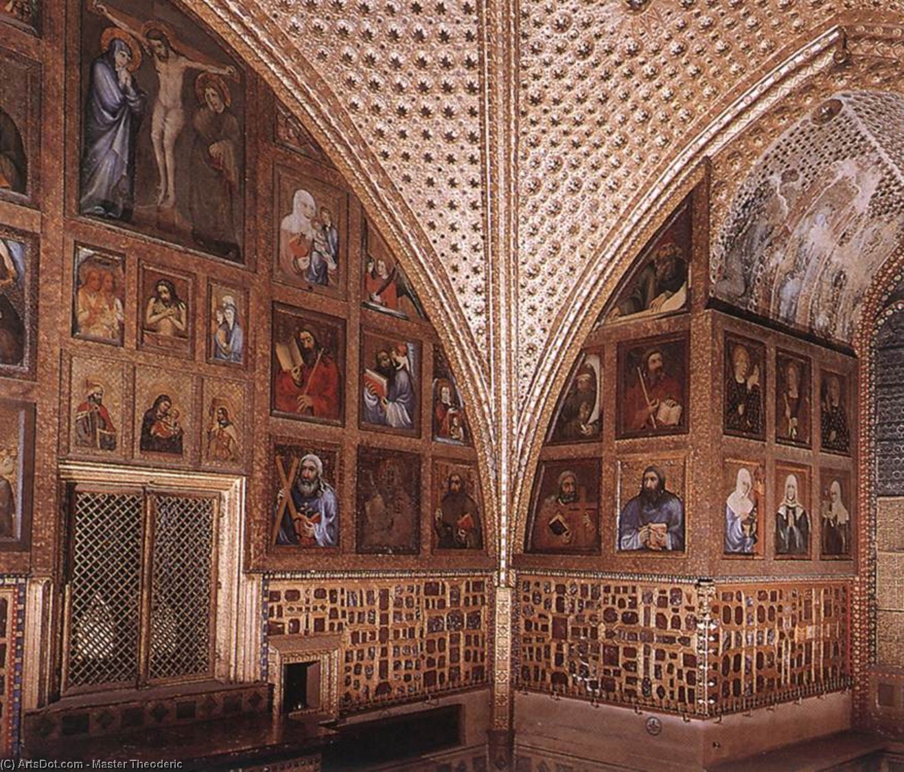 Paintings of Saints, 1360 by Master Theoderic Master Theoderic | ArtsDot.com