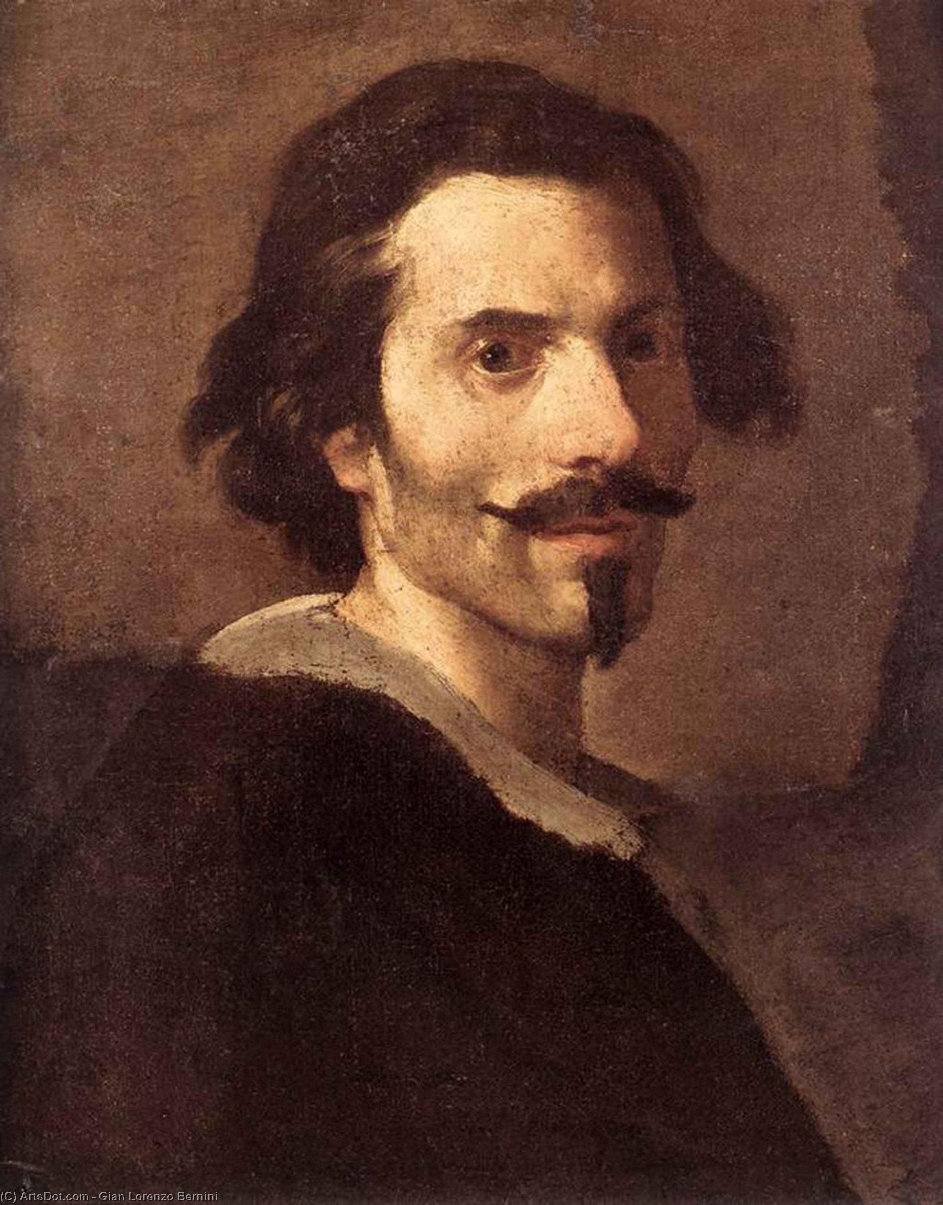 Ordinare Riproduzioni Di Belle Arti Autoritratto come uomo matura, 1630 di Gian Lorenzo Bernini (1598-1680, Italy) | ArtsDot.com
