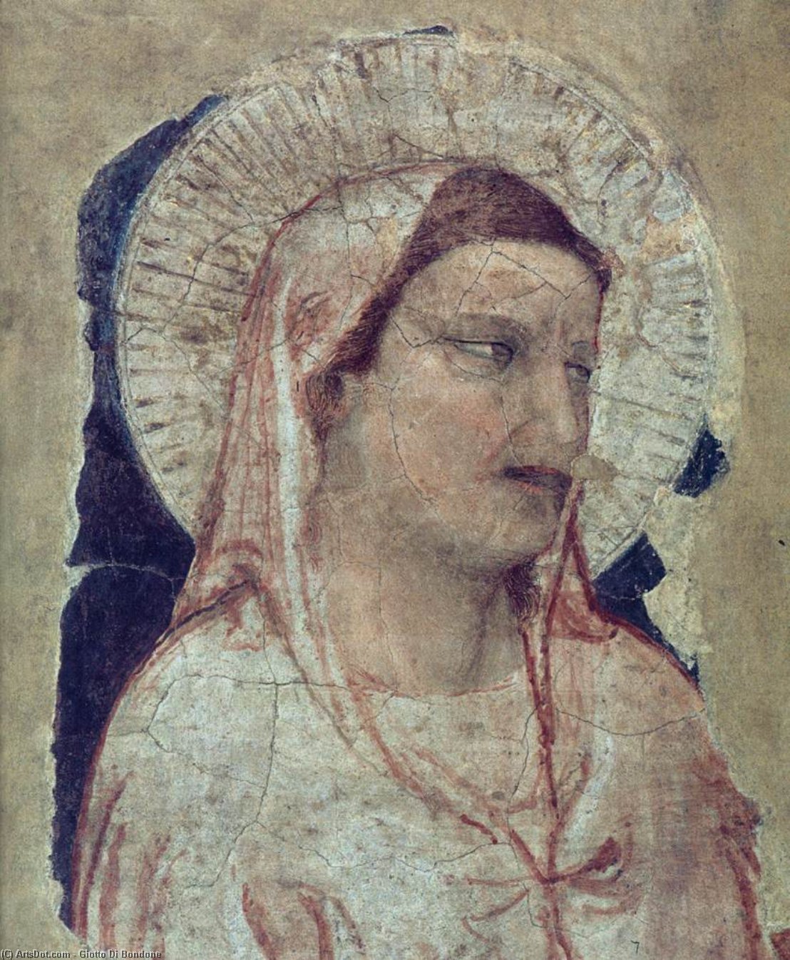 Order Artwork Replica Virgin Mourning, 1311 by Giotto Di Bondone (1267-1337, Italy) | ArtsDot.com