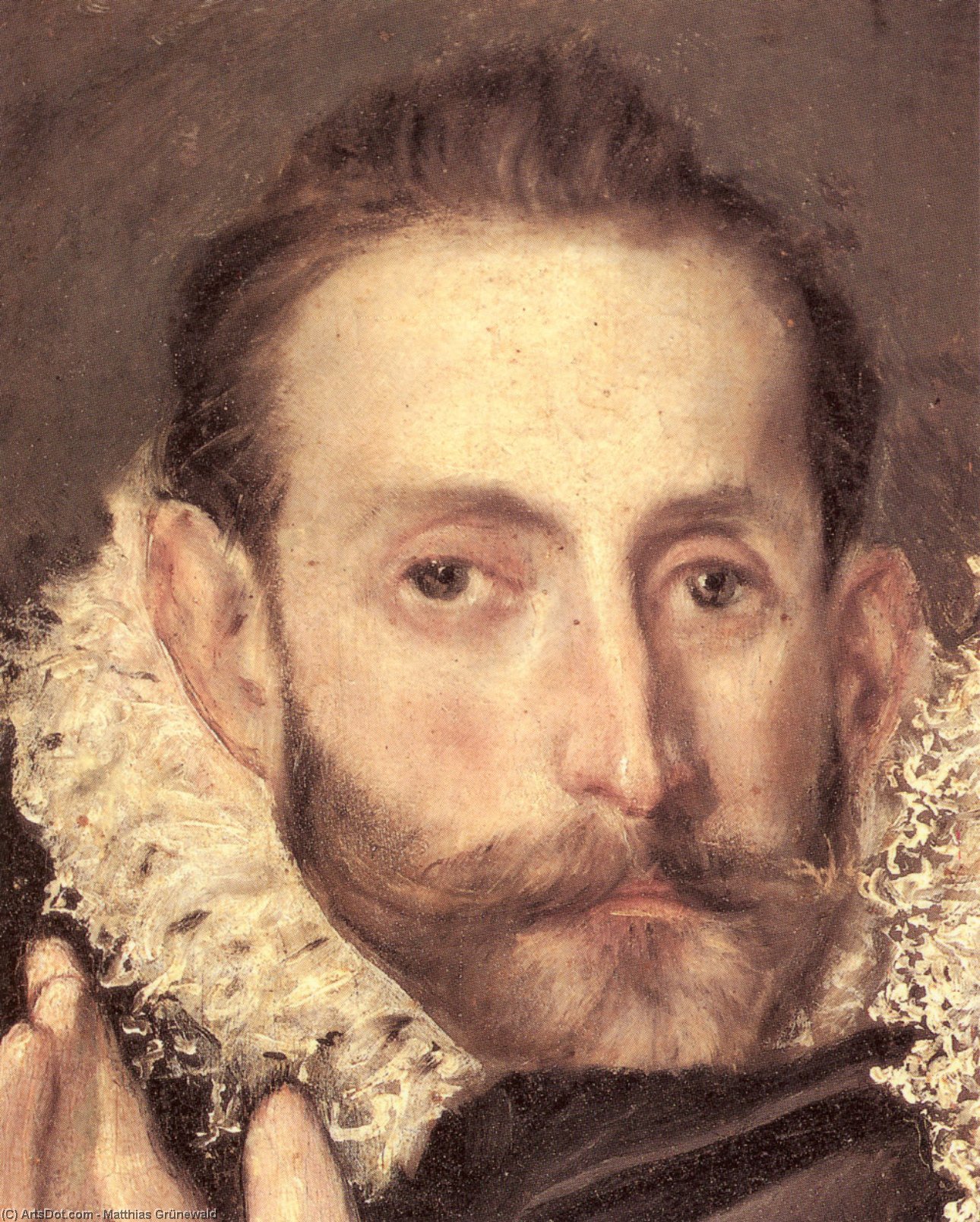Order Oil Painting Replica Self-Portrait, 1512 by Matthias Grünewald (1480-1528, Germany) | ArtsDot.com