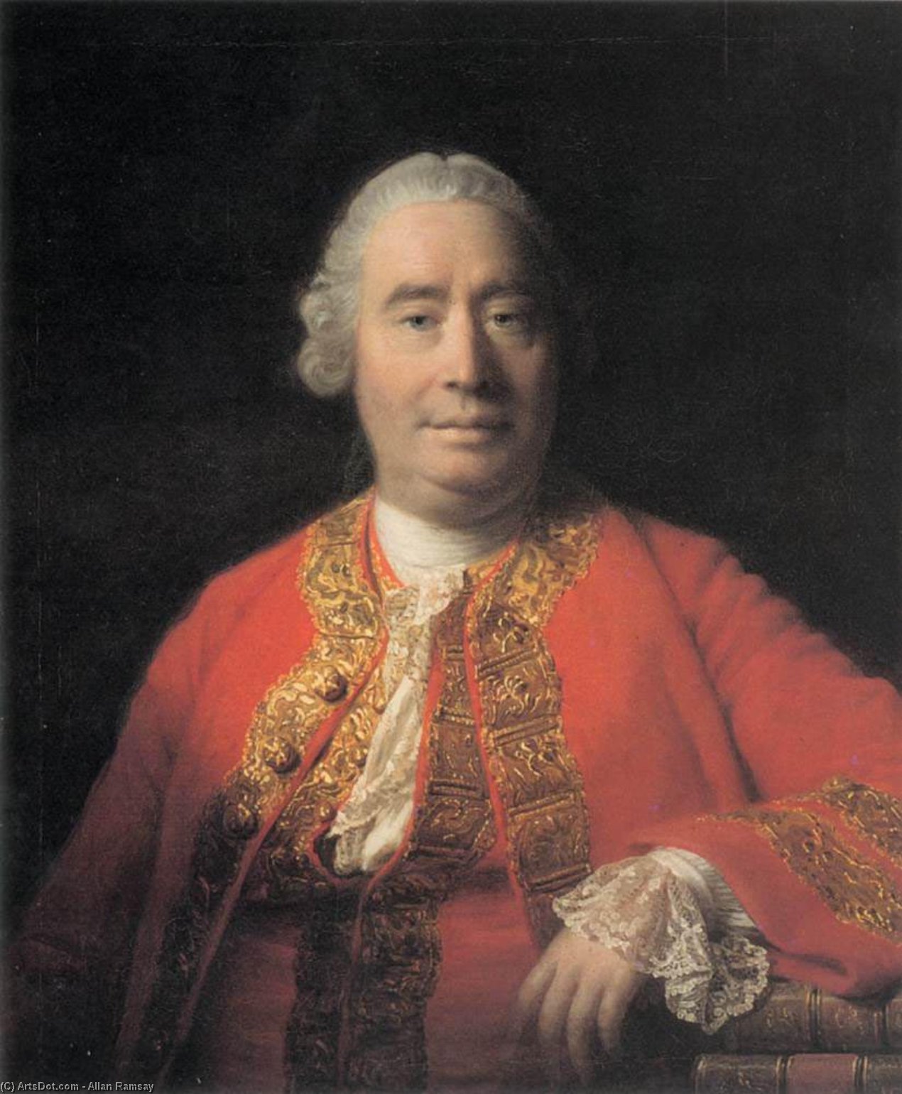 Kauf Museum Kunstreproduktionen Porträt von David Hume, 1766 von Allan Ramsay | ArtsDot.com