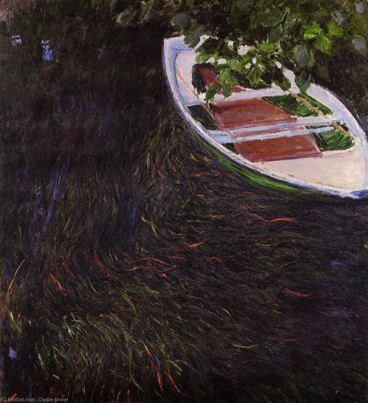 Pedir Reproducciones De Arte El barco de remo, 1887 de Claude Monet (1840-1926, France) | ArtsDot.com