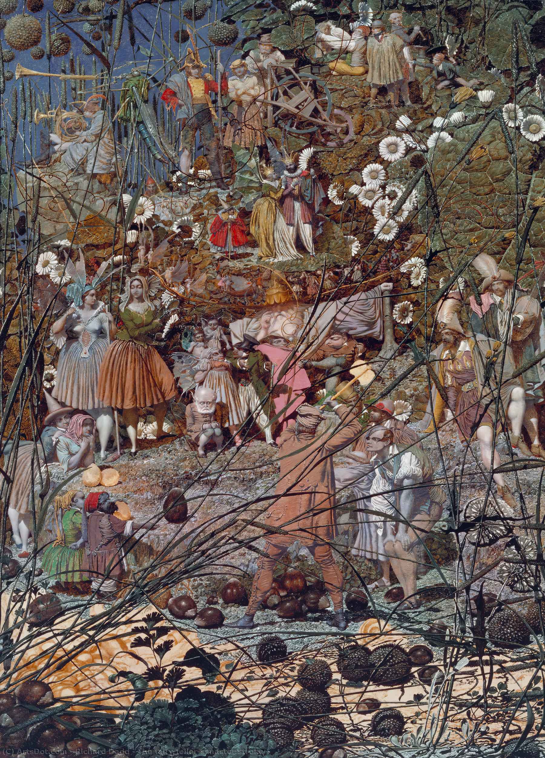 Получить Репродукции Картин Сказка палача - главный удар, 1855 по Richard Dadd (1817-1886, United Kingdom) | ArtsDot.com