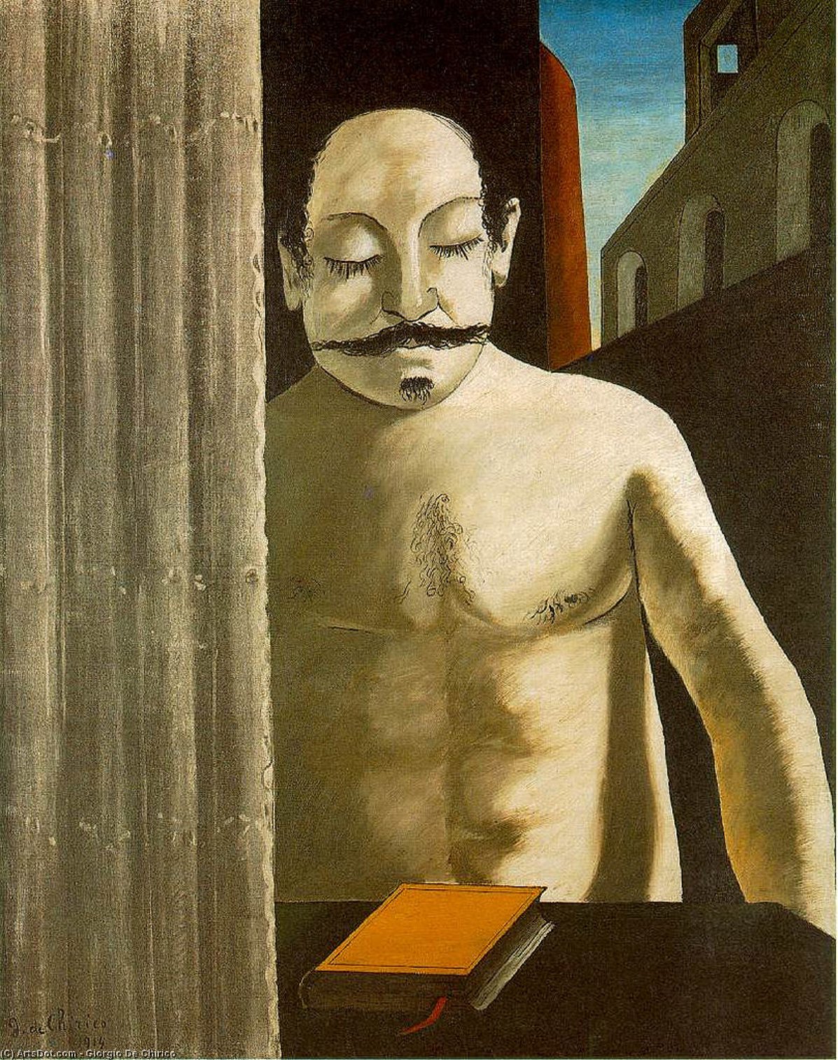 順序 絵画のコピー 子供の脳, 1917 バイ Giorgio De Chirico (に触発された) (1888-1978, Greece) | ArtsDot.com