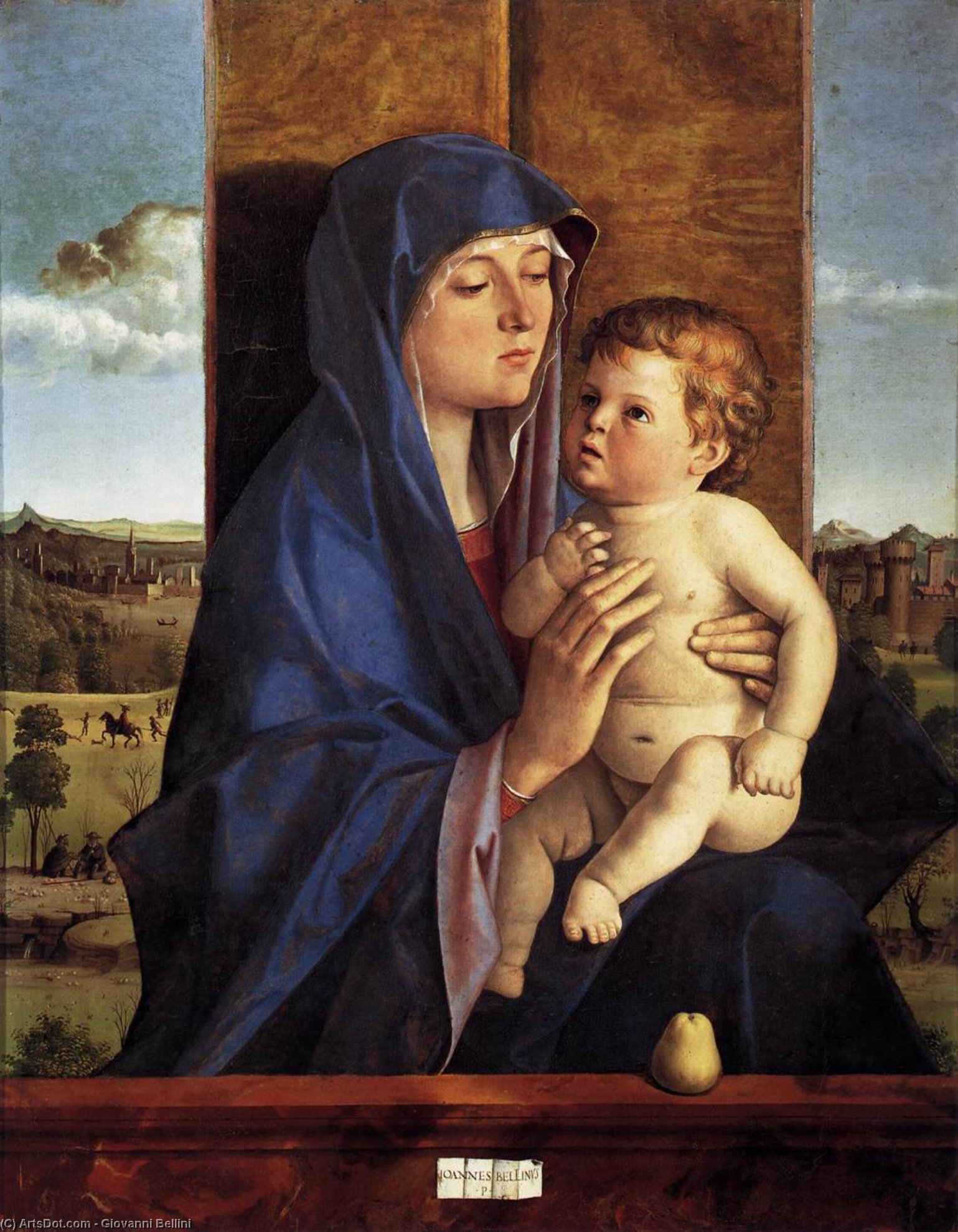 Order Artwork Replica Madonna and Child, 1480 by Giovanni Bellini (1433-1516, Italy) | ArtsDot.com