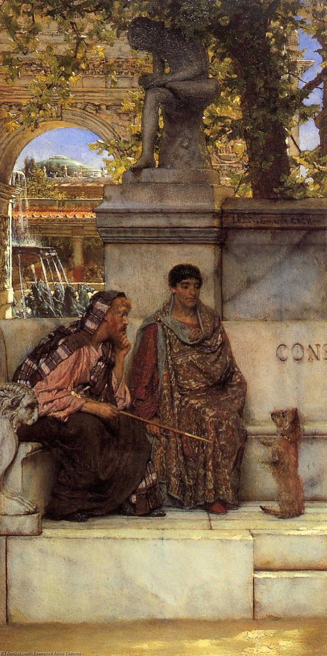 Comprar Reproducciones De Arte Del Museo En el tiempo de Constantino, 1878 de Lawrence Alma-Tadema | ArtsDot.com
