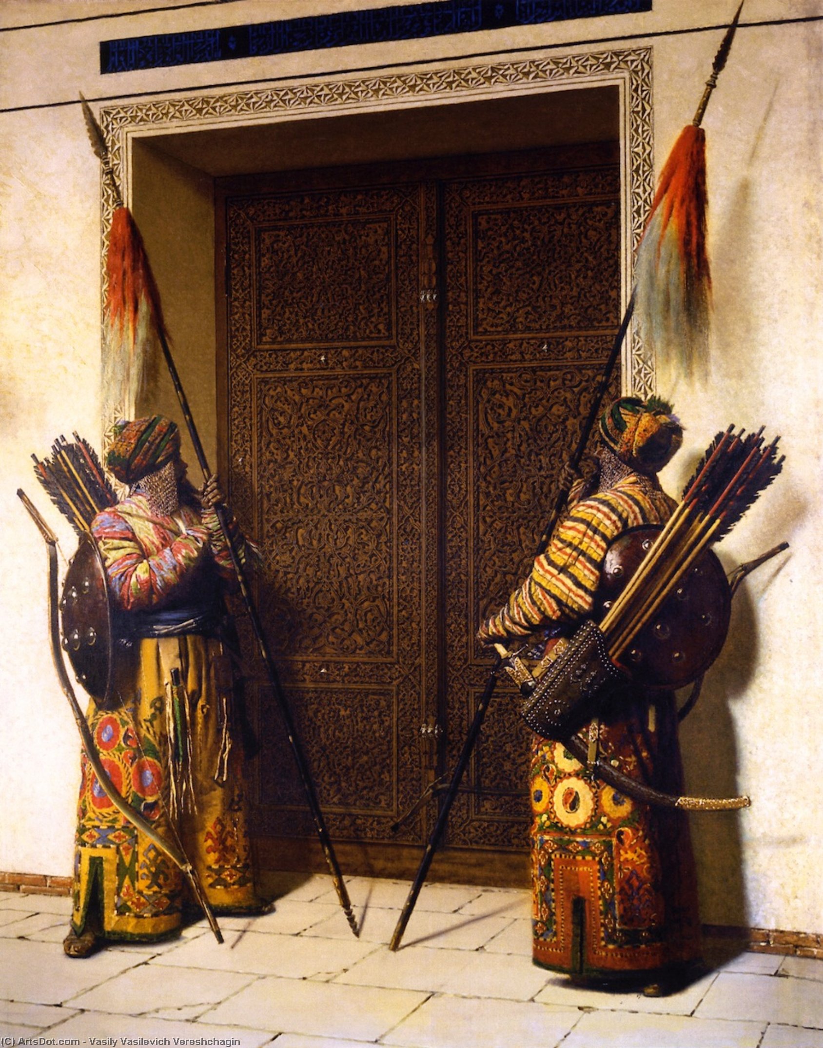 Buy Museum Art Reproductions The Doors of Timur (Tamerlane), 1872 by Vasily Vasilevich Vereshchagin (1842-1904, Russia) | ArtsDot.com