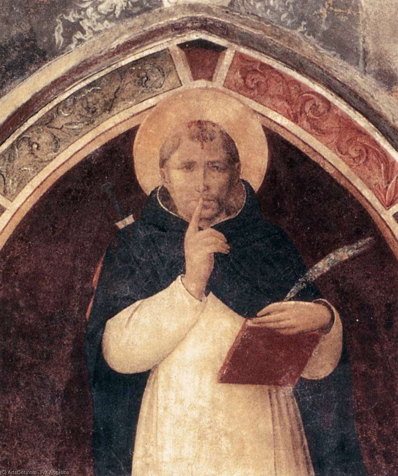 顺序 手工油畫 St Peter Martyr 。, 1441 通过 Fra Angelico (1395-1455, Italy) | ArtsDot.com