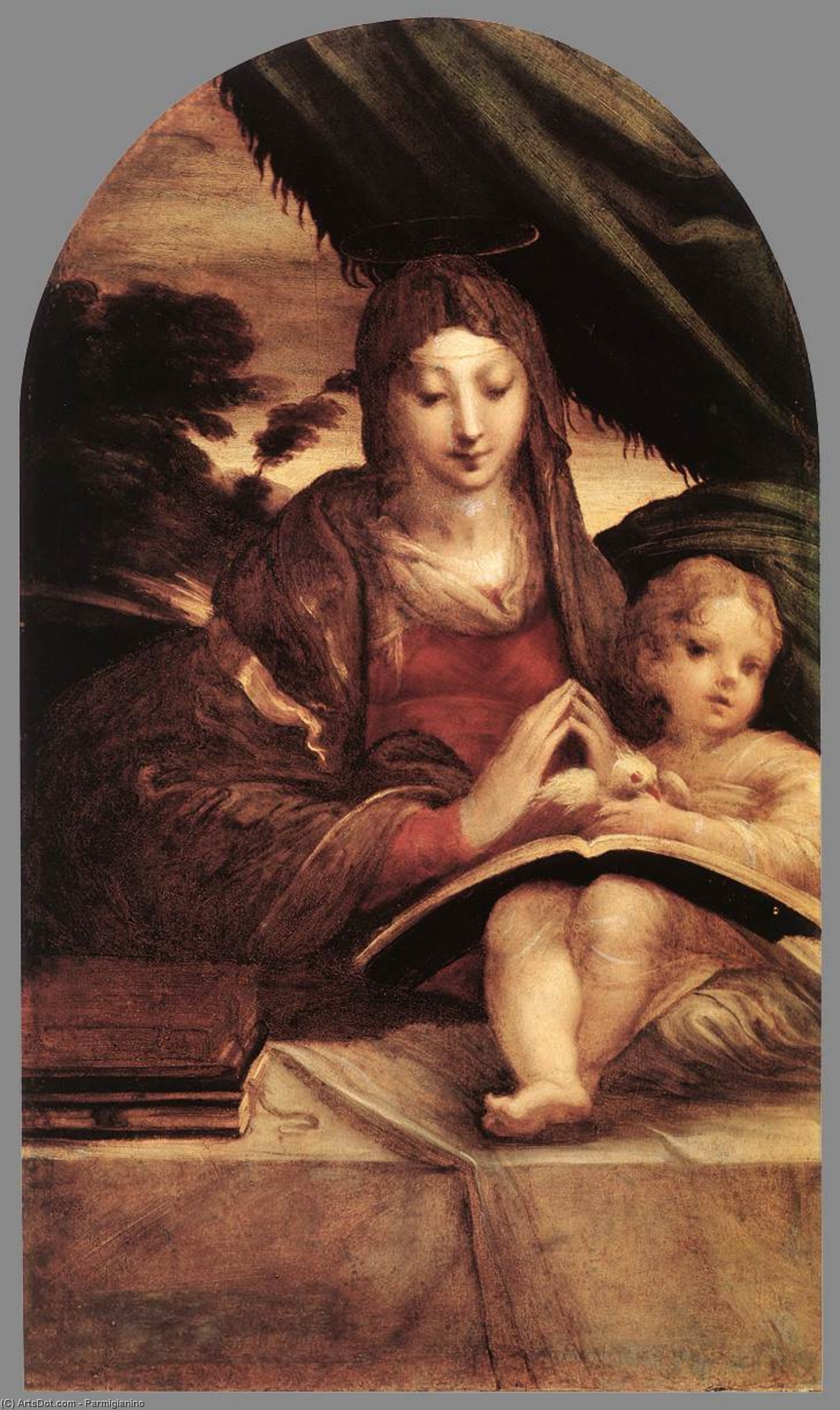Order Artwork Replica Madonna and Child, 1525 by Parmigianino (1503-1540, Italy) | ArtsDot.com