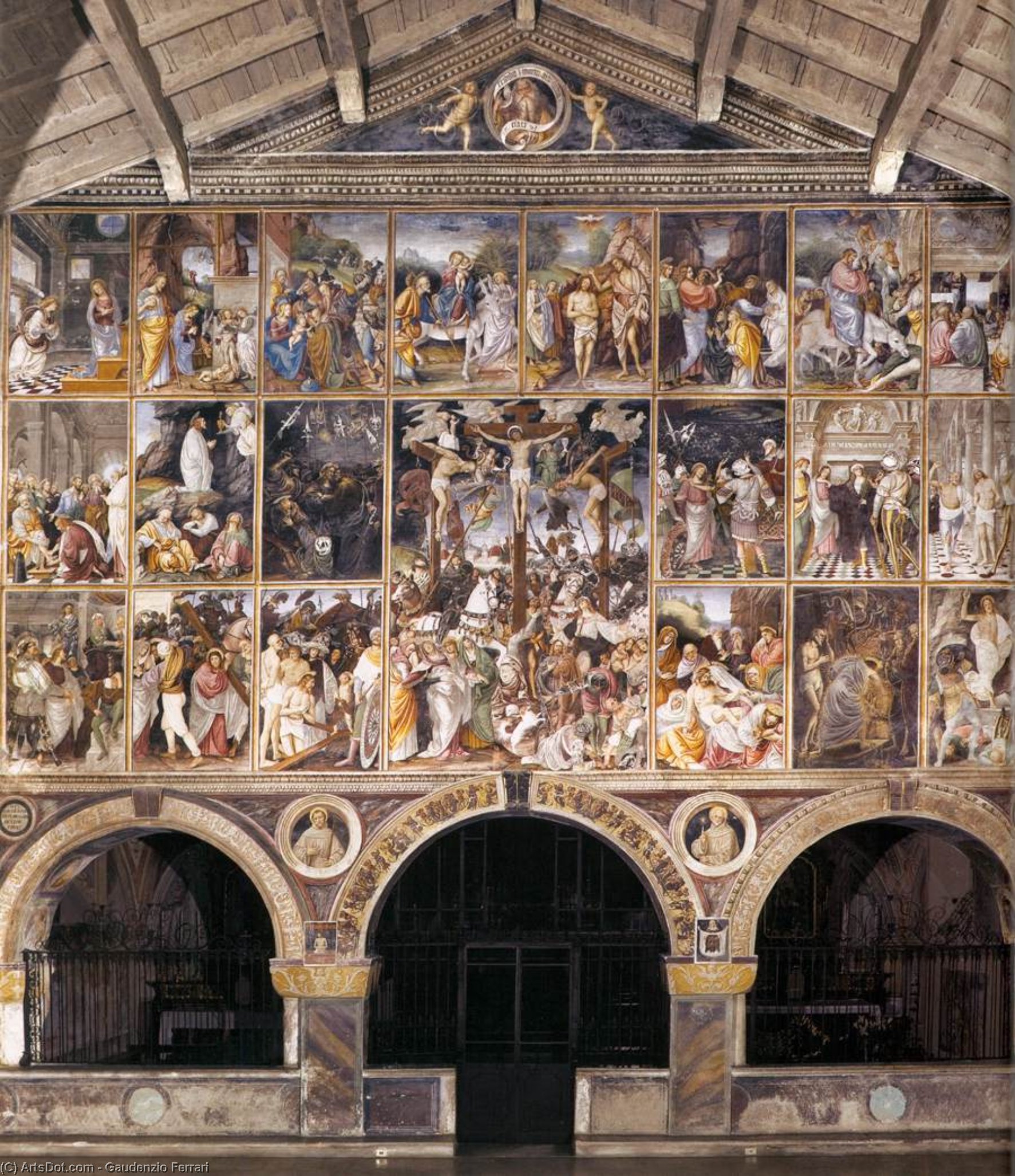 Order Oil Painting Replica The Life of Christ, 1513 by Gaudenzio Ferrari (1475-1546, Italy) | ArtsDot.com