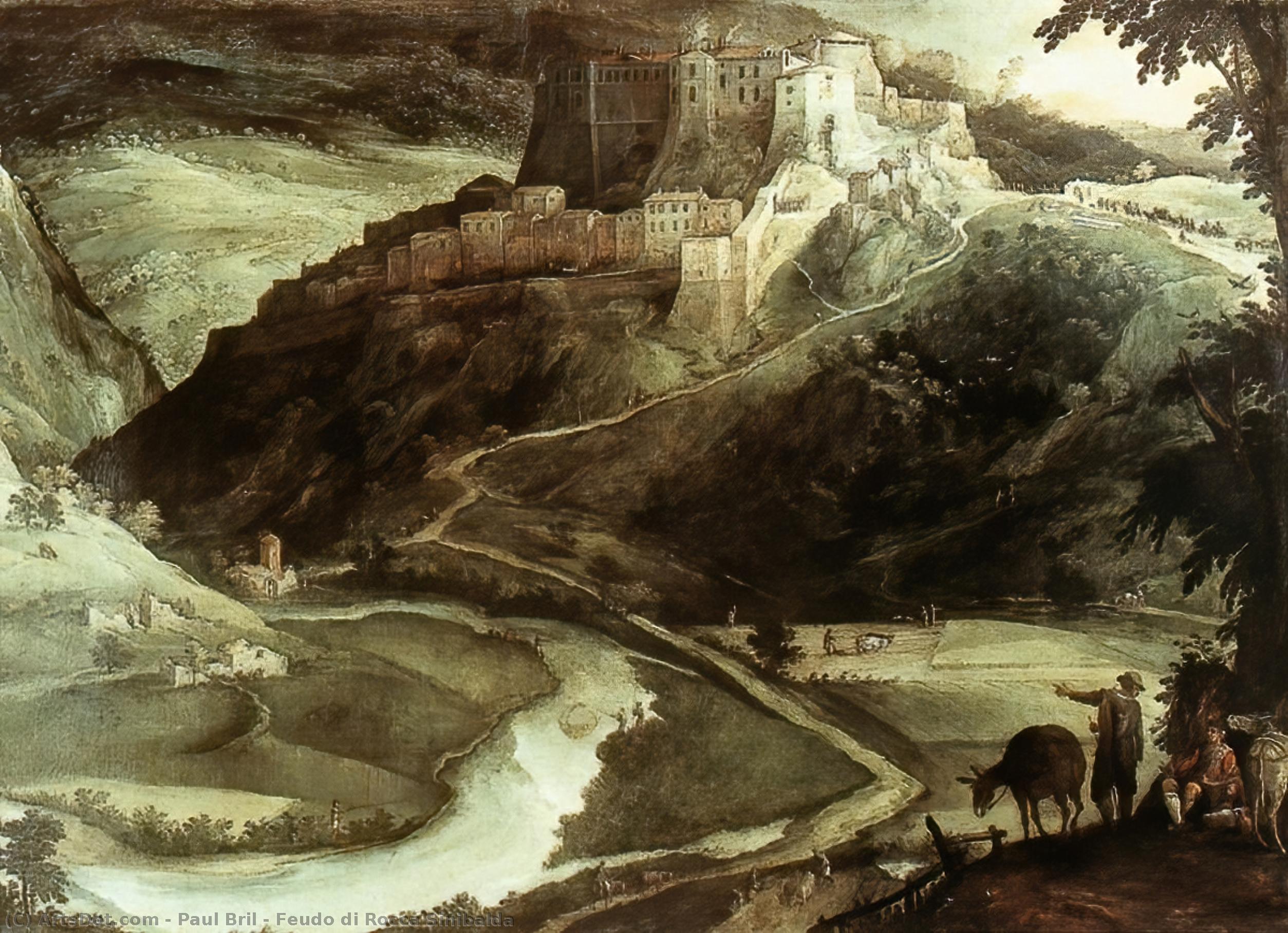 Comprar Reproducciones De Arte Del Museo Feudo di Rocca Sinibalda, 1601 de Paul Bril (1554-1626, Belgium) | ArtsDot.com
