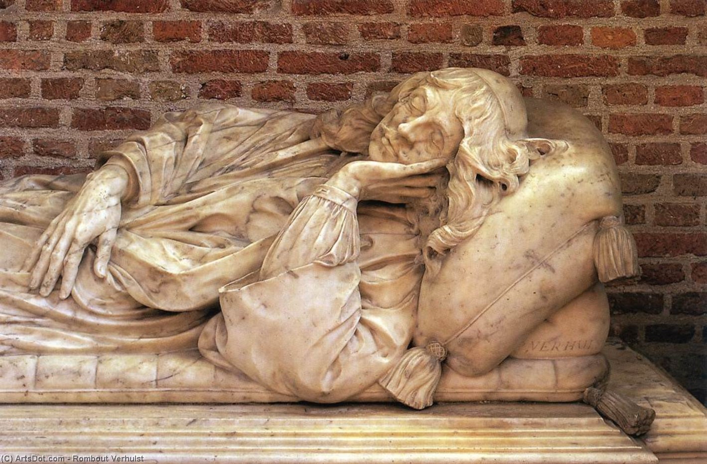 顺序 手工油畫 Tomb of Johan Polyander van Kerchoven, 1663 通过 Rombout Verhulst (1624-1698, Italy) | ArtsDot.com