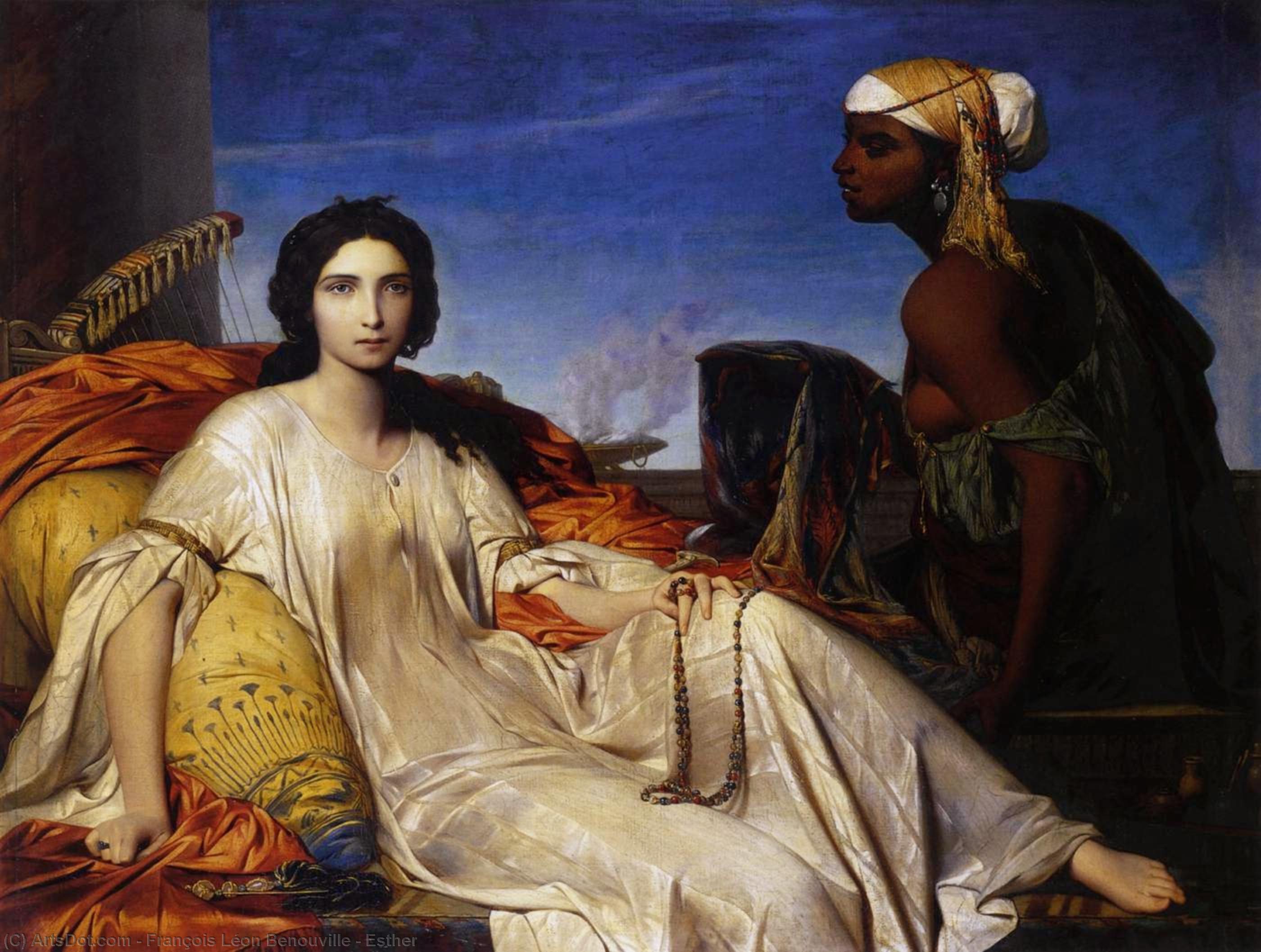 Achat Réplique De Peinture Esther, 1844 de François Léon Benouville (1821-1859, France) | ArtsDot.com