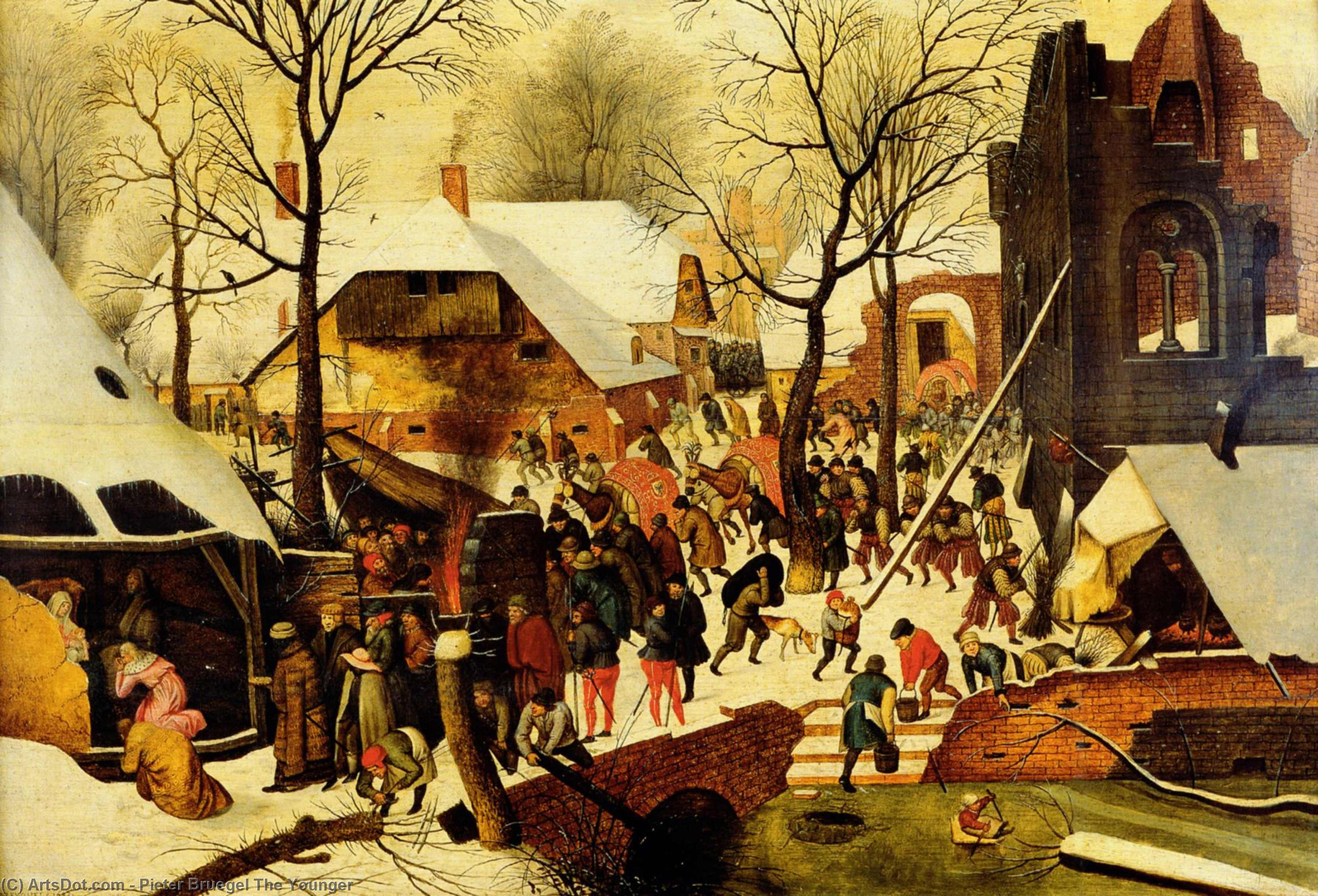顺序 畫複製 法官提名。, 1600 通过 Pieter Bruegel The Younger (1525-1569, Belgium) | ArtsDot.com