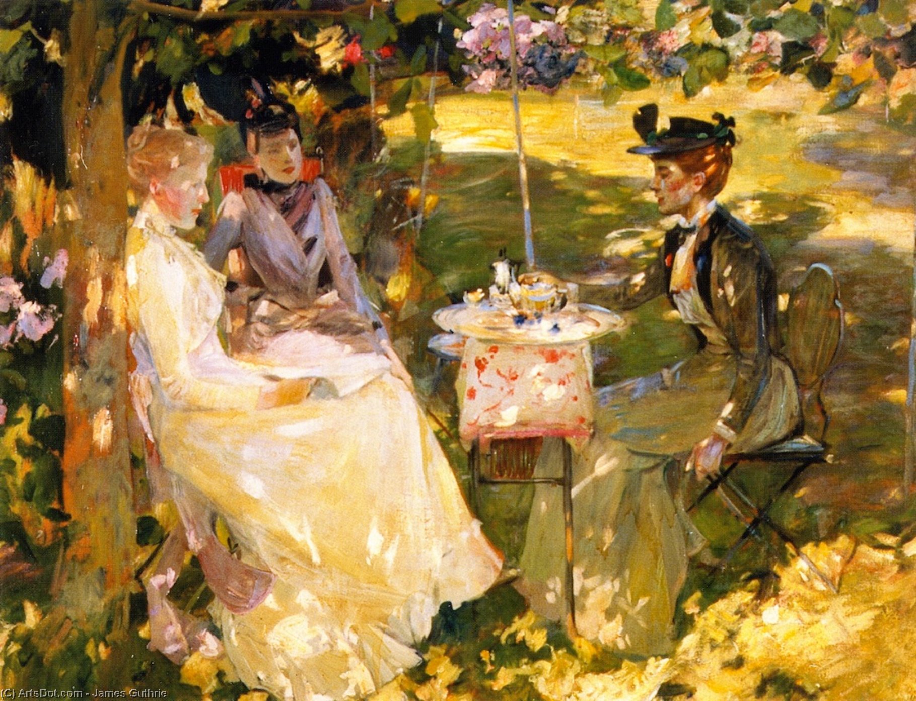 Order Oil Painting Replica Midsummer, 1890 by James Guthrie (1859-1930, United Kingdom) | ArtsDot.com