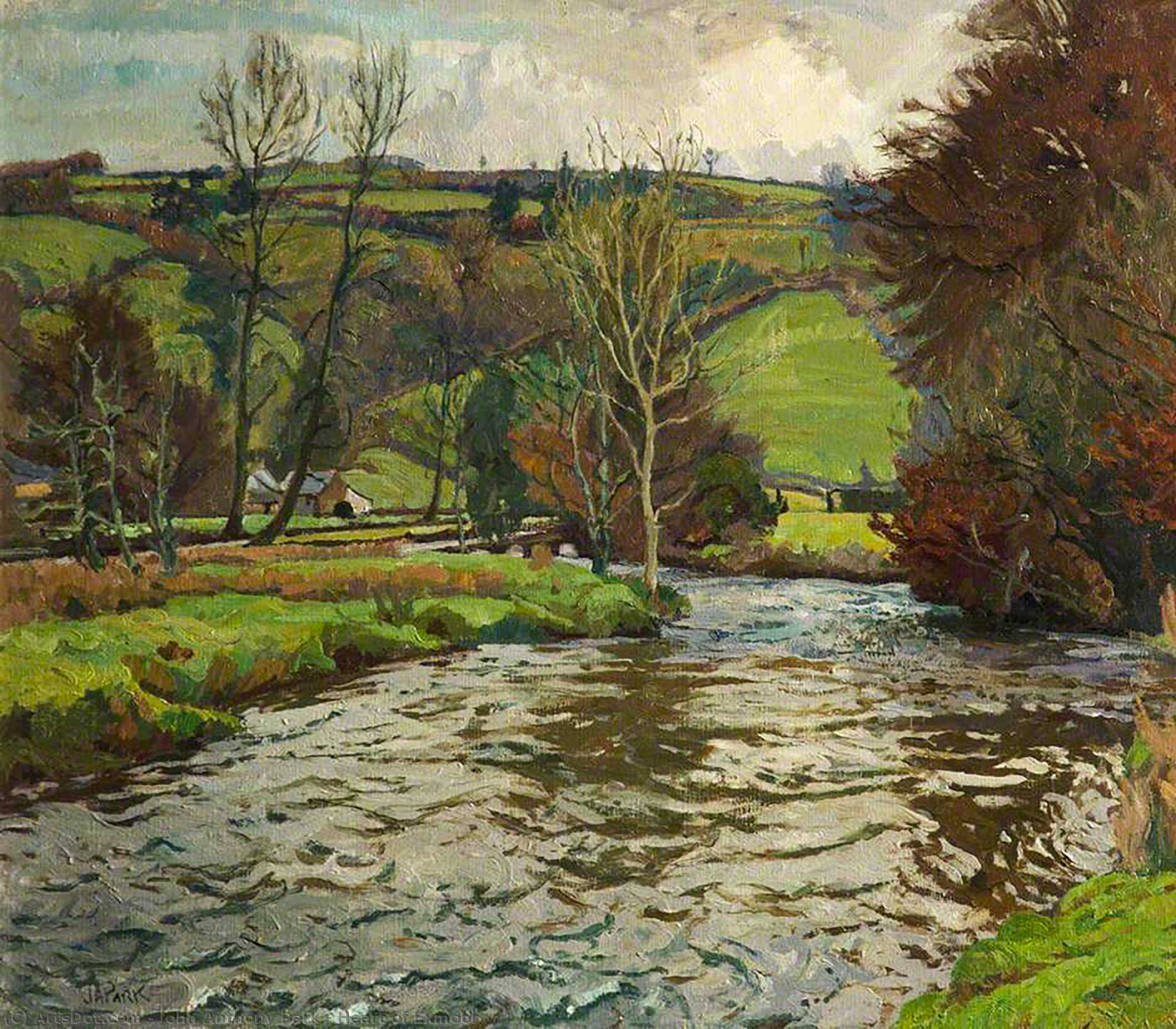 Order Art Reproductions Heart of Exmoor by John Anthony Park (Inspired By) (1880-1962) | ArtsDot.com