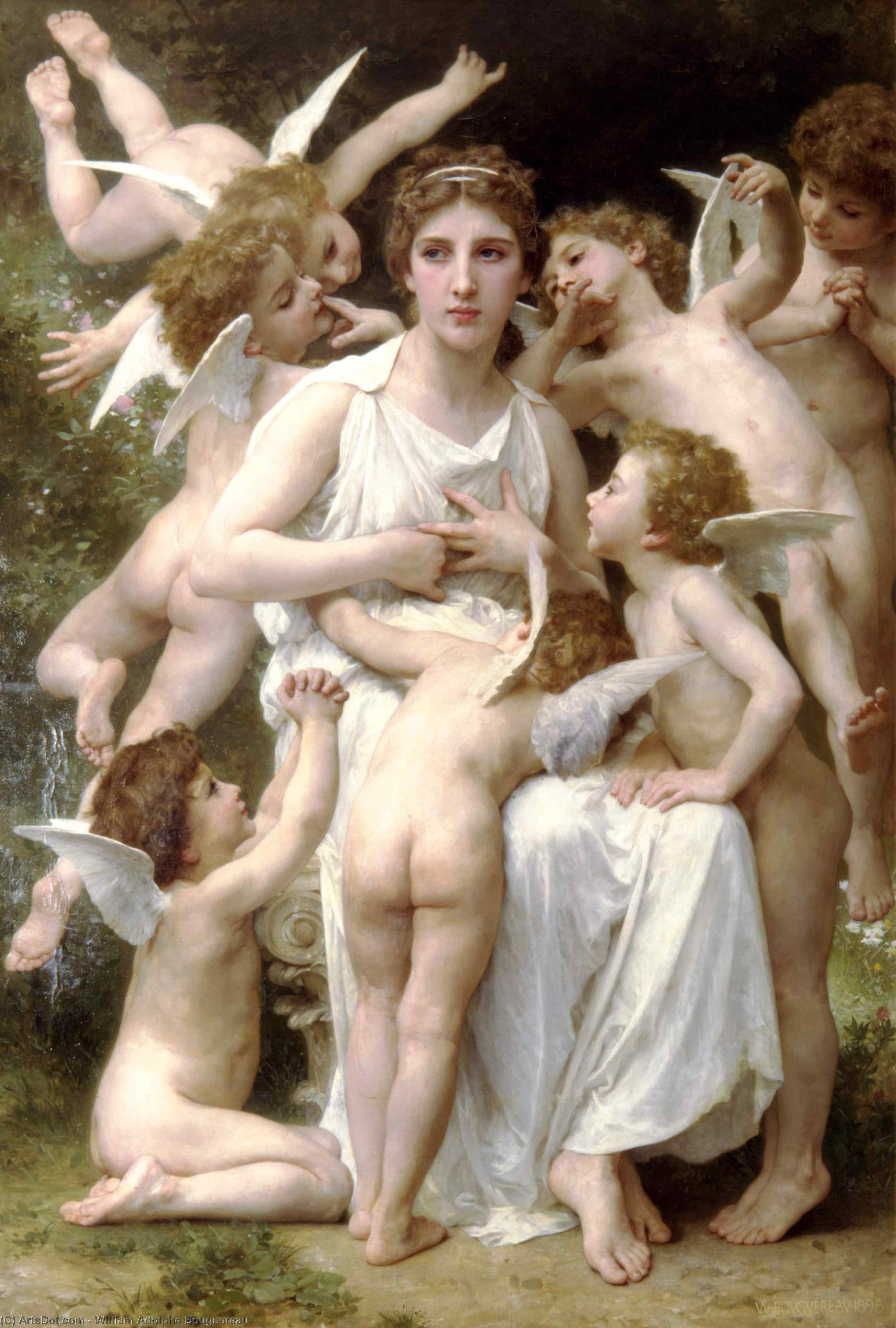 Order Art Reproductions Lassaut by William Adolphe Bouguereau (1825-1905, France) | ArtsDot.com