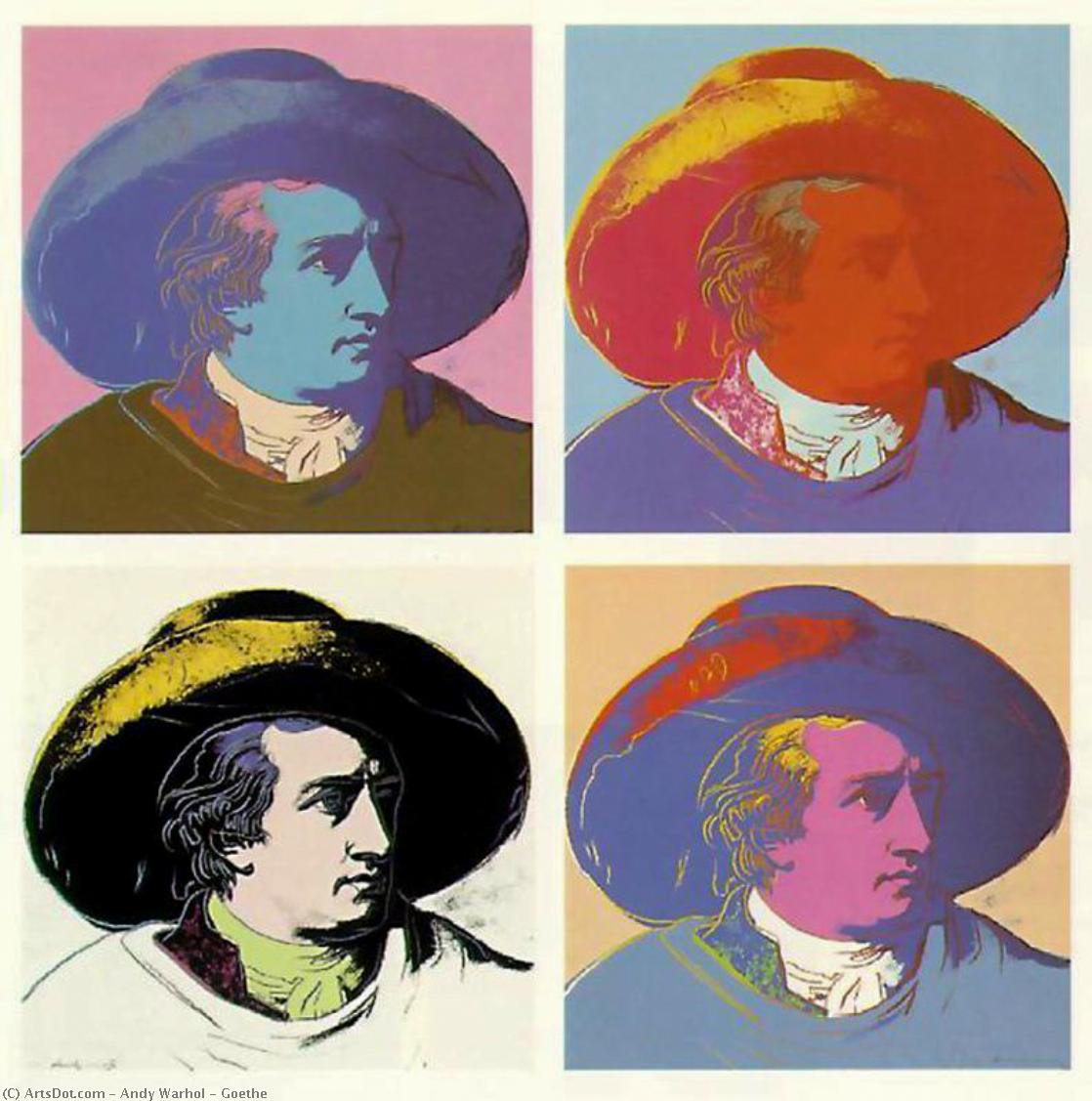 Order Artwork Replica Goethe by Andy Warhol (Inspired By) (1928-1987, United States) | ArtsDot.com