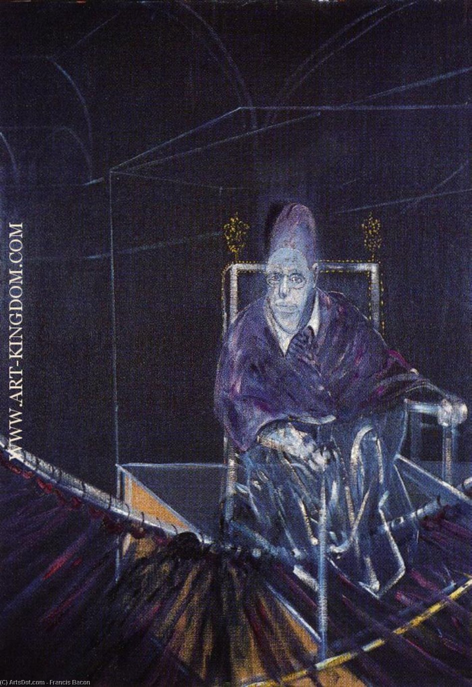 Order Art Reproductions pope i, 1951 by Francis Bacon (Inspired By) (1909-1992, Ireland) | ArtsDot.com
