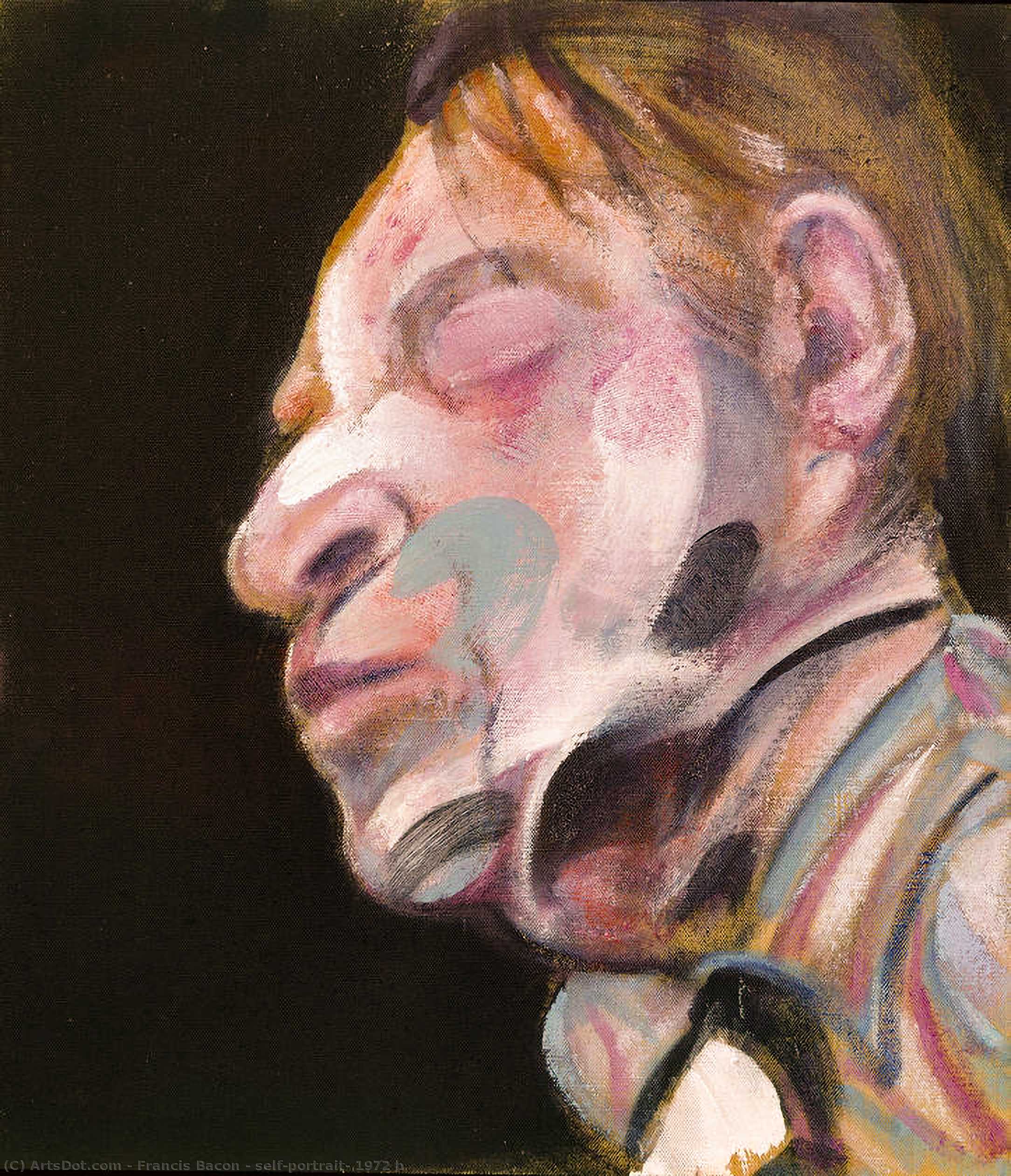 Buy Museum Art Reproductions self-portrait, 1972 b by Francis Bacon (Inspired By) (1909-1992, Ireland) | ArtsDot.com