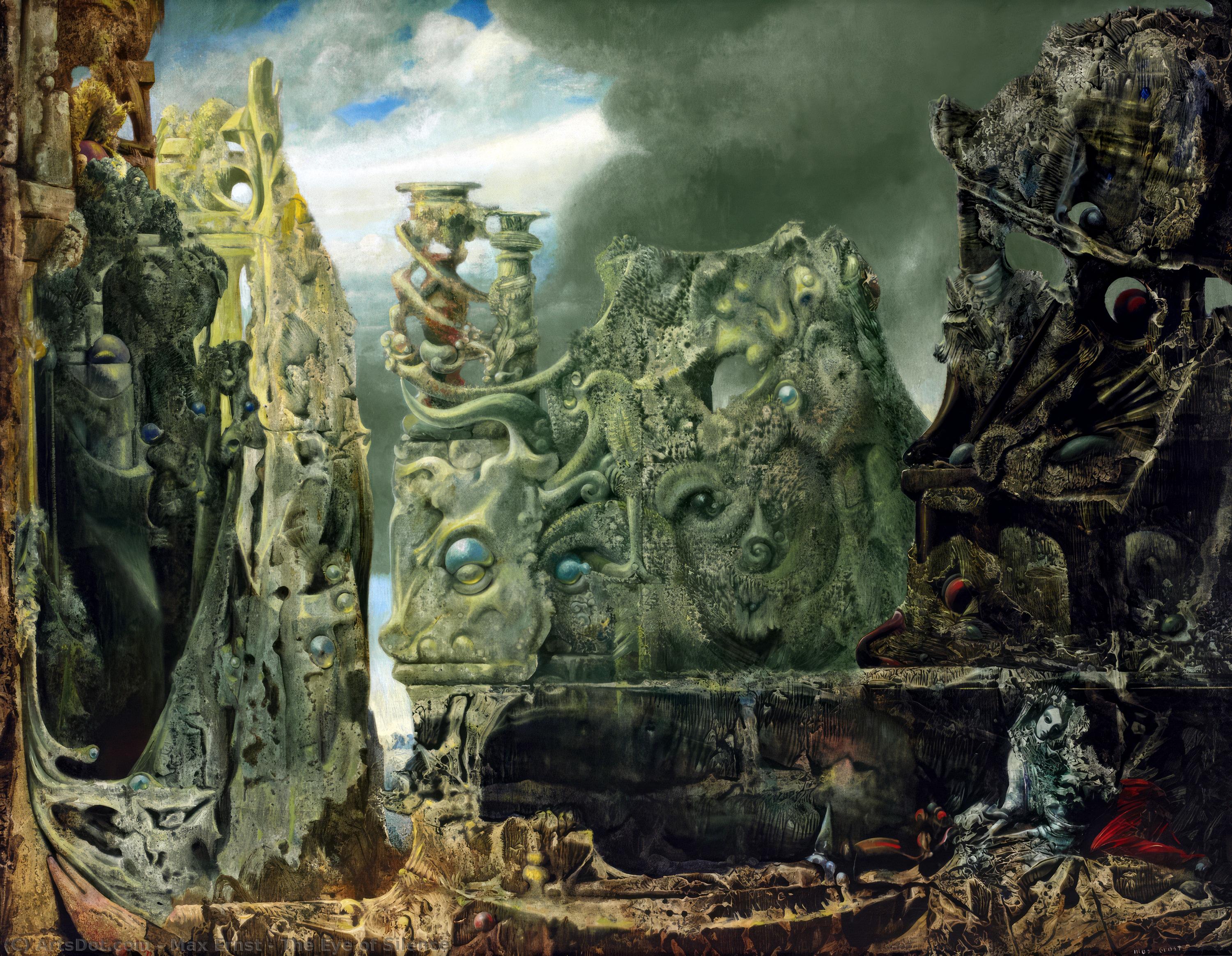 Order Paintings Reproductions The Eye of Silence, 1943 by Max Ernst (Inspired By) (1891-1976, Germany) | ArtsDot.com