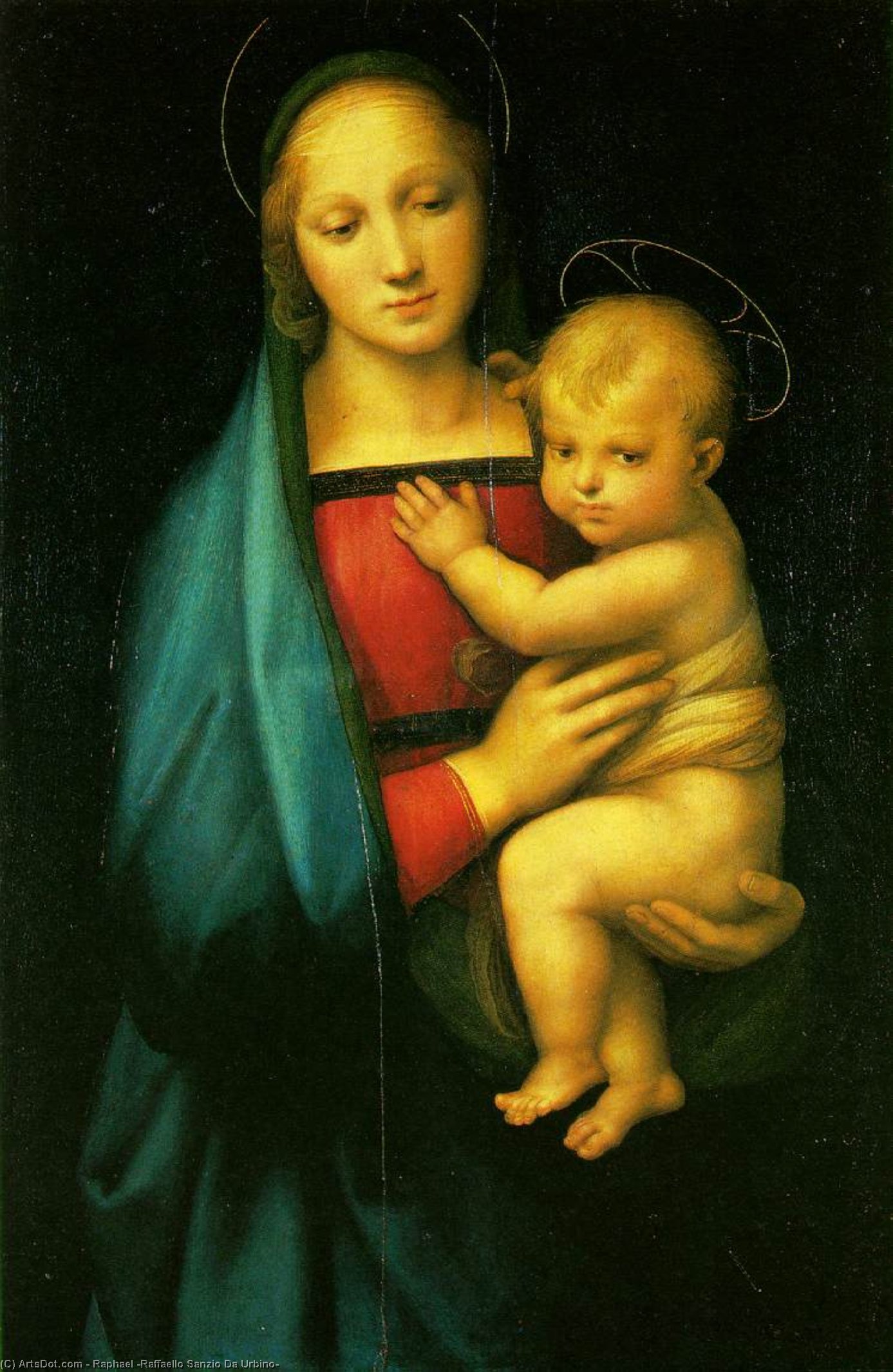 Order Oil Painting Replica Madonna del Granduca by Raphael (Raffaello Sanzio Da Urbino) (1483-1520, Italy) | ArtsDot.com
