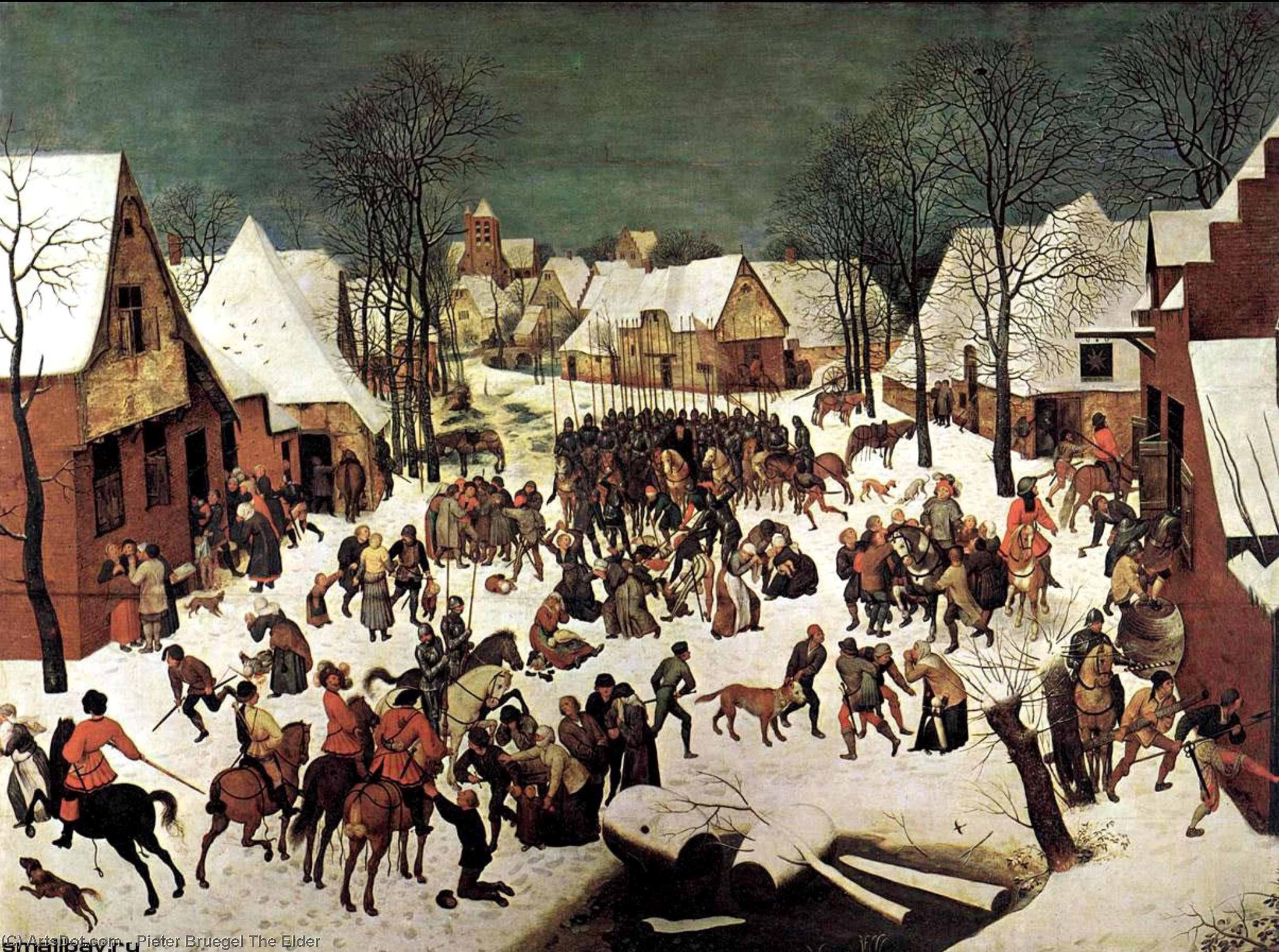 Buy Museum Art Reproductions The Massacre of the Innocents, 1566 by Pieter Bruegel The Elder (1525-1569, Belgium) | ArtsDot.com