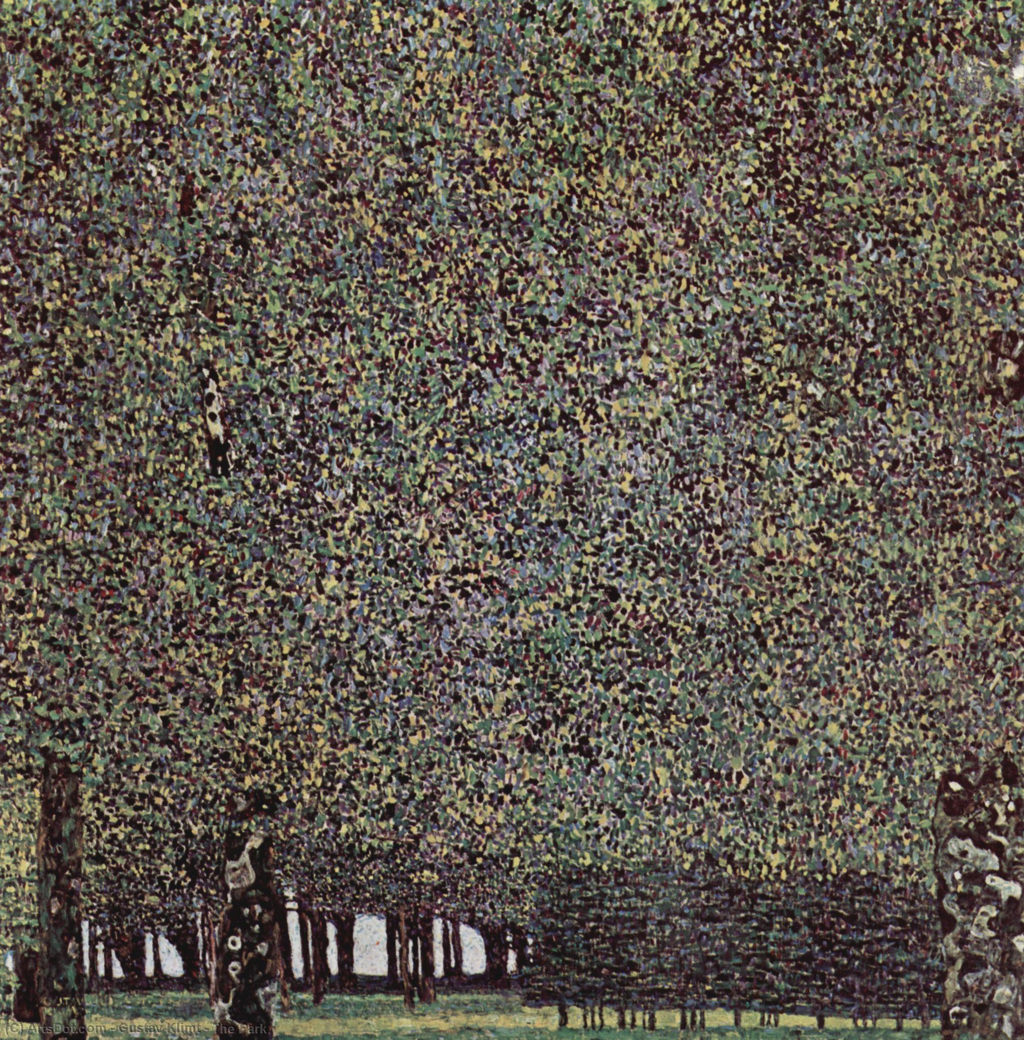 Buy Museum Art Reproductions The Park by Gustave Klimt (1862-1918, Austria) | ArtsDot.com