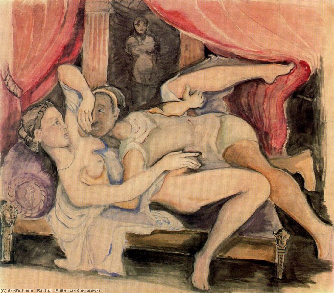 Lucrecia y Tarquino by Balthus (Balthasar Klossowski) (1908-2001, France) Balthus (Balthasar Klossowski) | ArtsDot.com