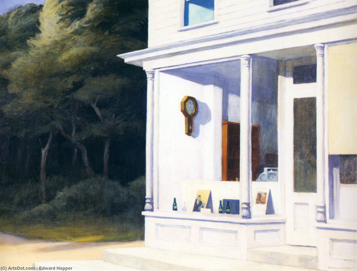 Buy Museum Art Reproductions Seven A.M., 1948 by Edward Hopper (Inspired By) (1931-1967, United States) | ArtsDot.com
