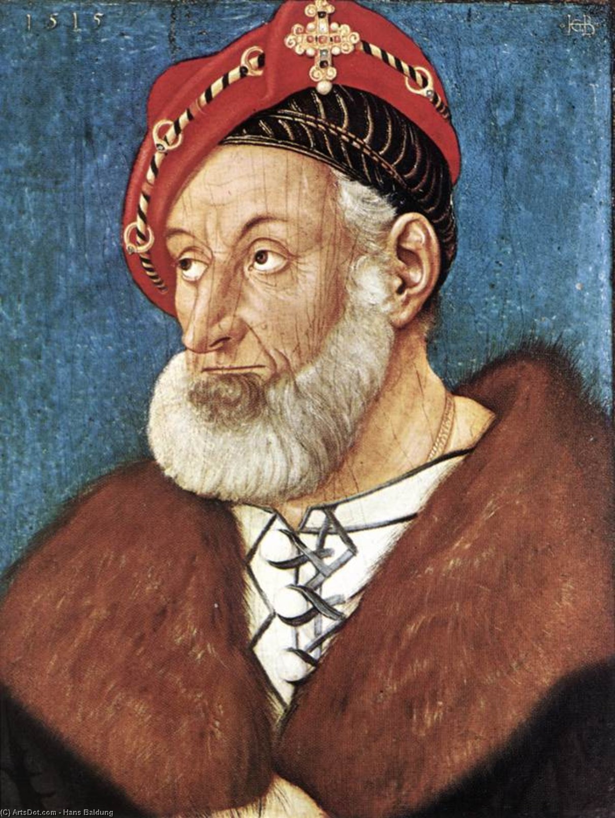 Buy Museum Art Reproductions Count Christoph I Of Baden, 1515 by Hans Baldung (1485-1545, Germany) | ArtsDot.com