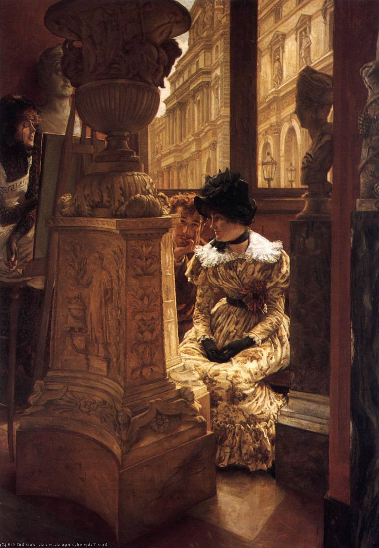 Order Paintings Reproductions In the Louvre by James Jacques Joseph Tissot (1836-1902, France) | ArtsDot.com